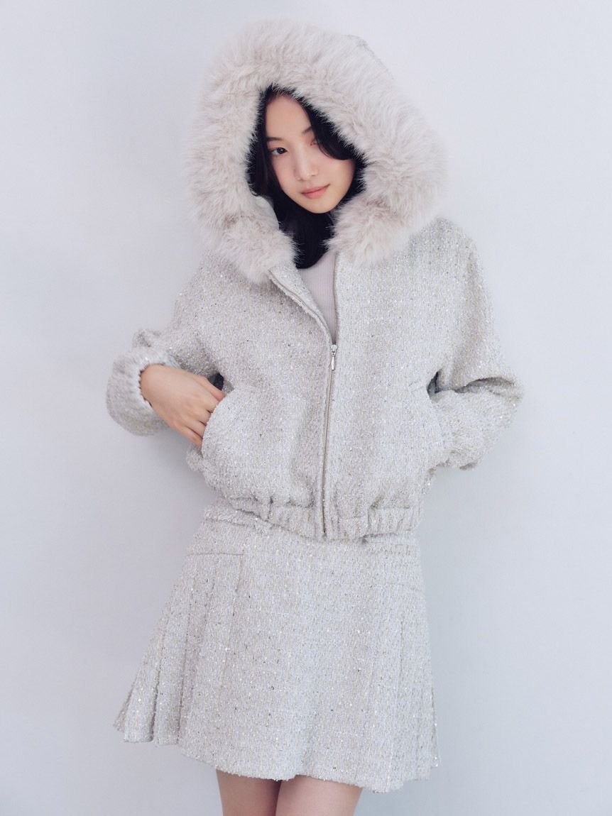 楽天市場】【即納】 スナイデル SNIDEL アウター 25秋冬 ファー付き