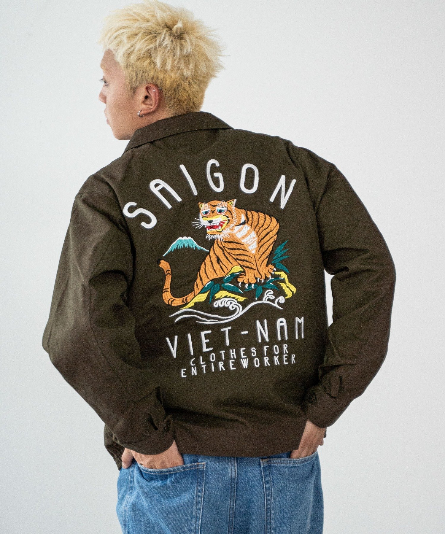 【極美品】Houston ベトジャン　背面刺繍レア　旧タグ　サイズL 楽天市場】【SALE☆40%OFF】Houston ヒューストン デニム