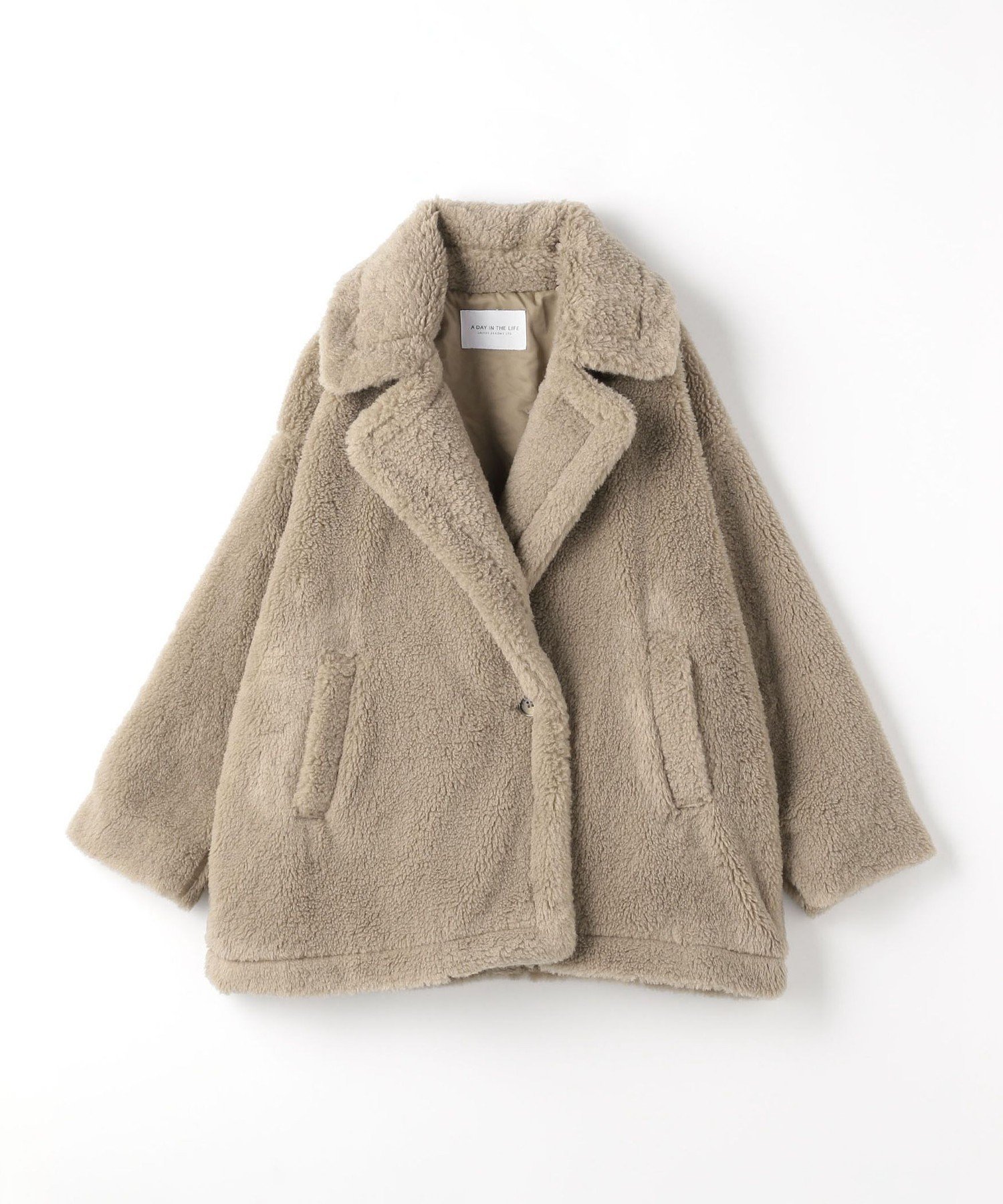 SALE／30%OFF】a day in the life ボア セミダブル ミドルコート ＜A 