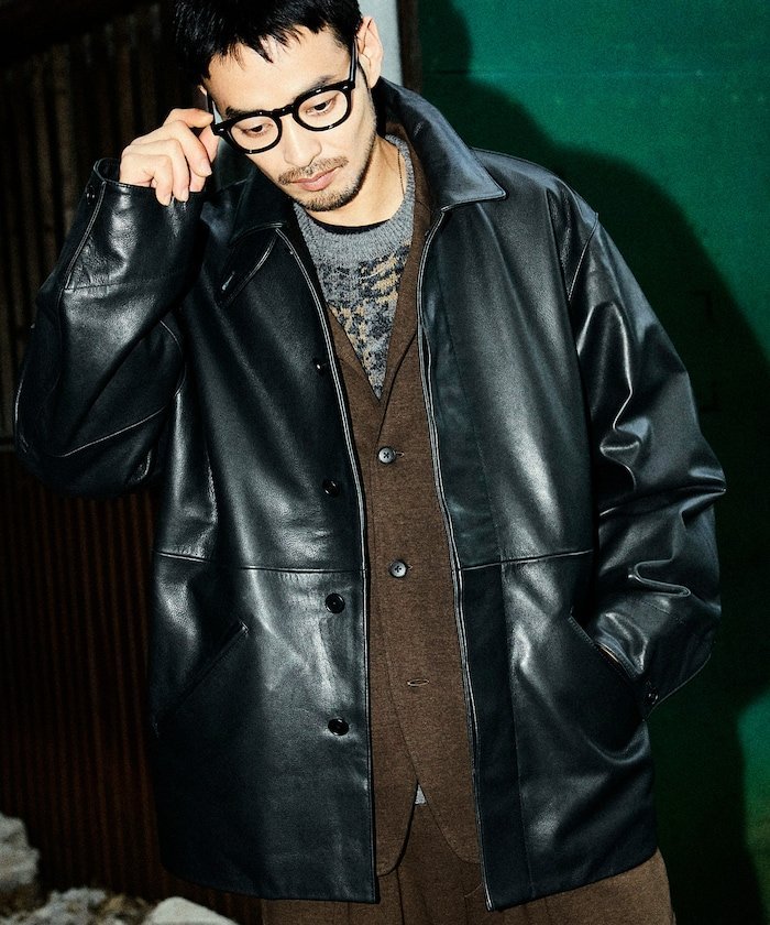 楽天市場】MR.OLIVE/SKOOKUM COLLABORATION / LAMB LEATHER COACH