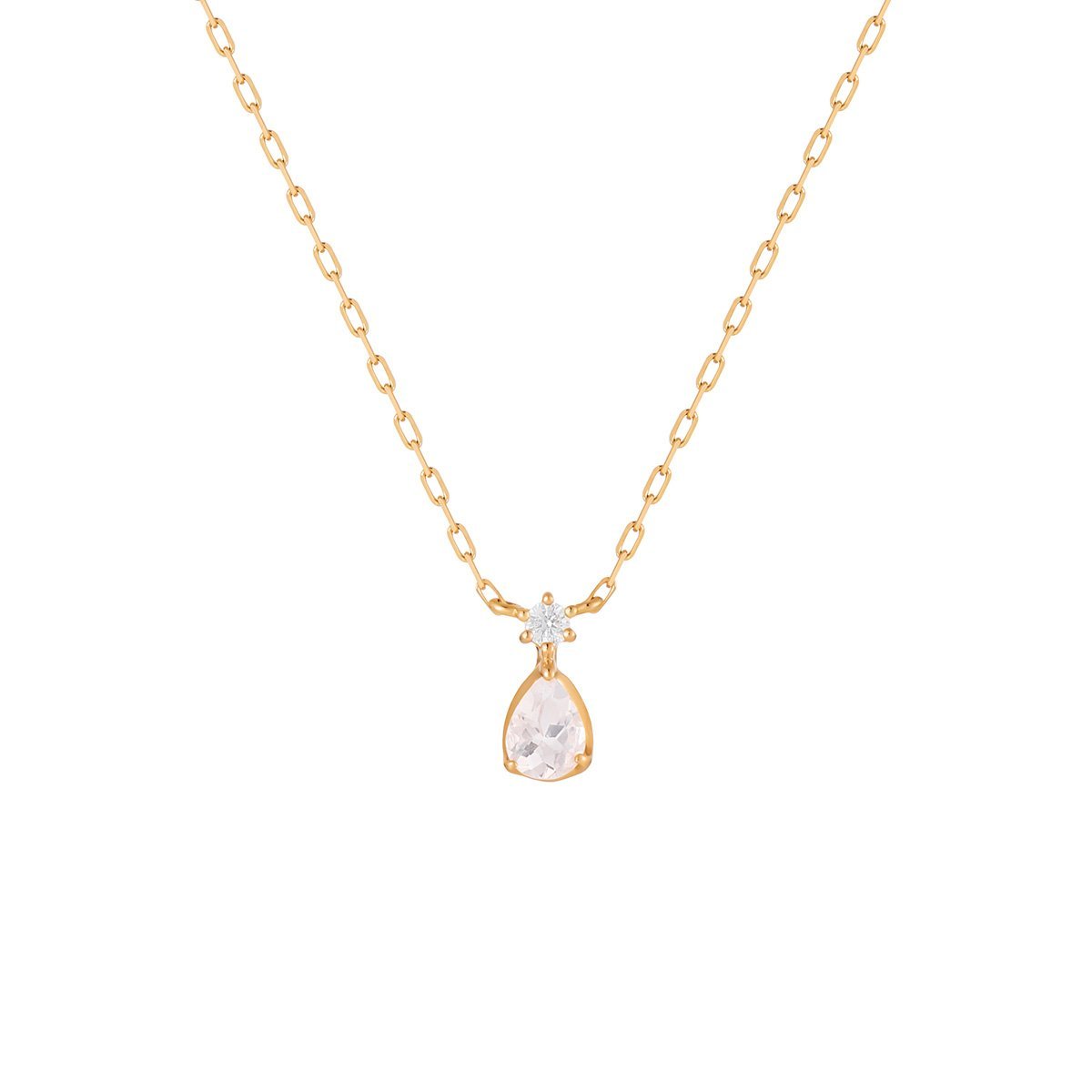 楽天市場】【10月誕生石】K10ピンクゴールド ネックレス 4℃ ヨンドシー