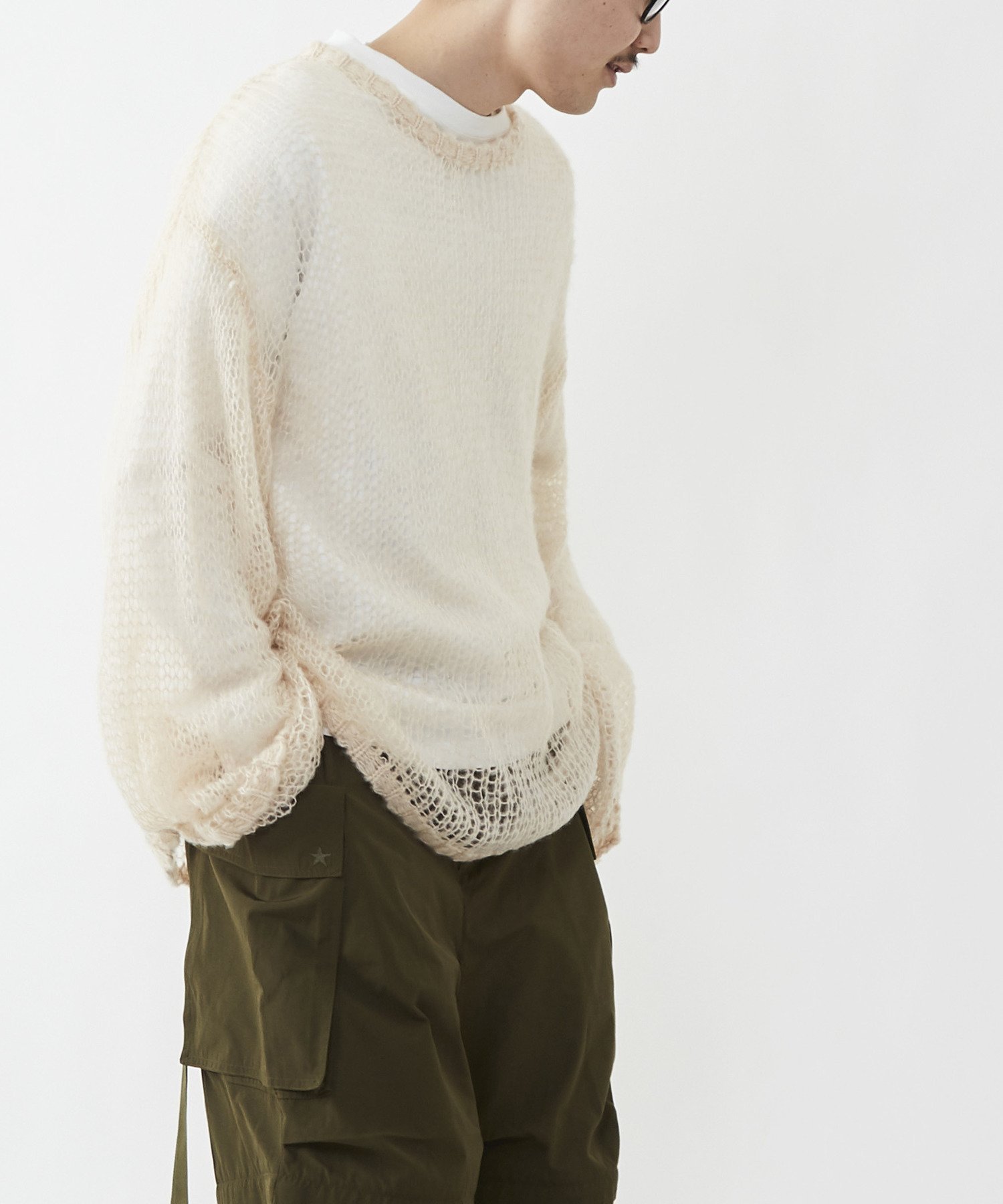 SMFK コンパスウール キャミソール ホワイト コンパスウール キャミソール ホワイト – SMFK Official