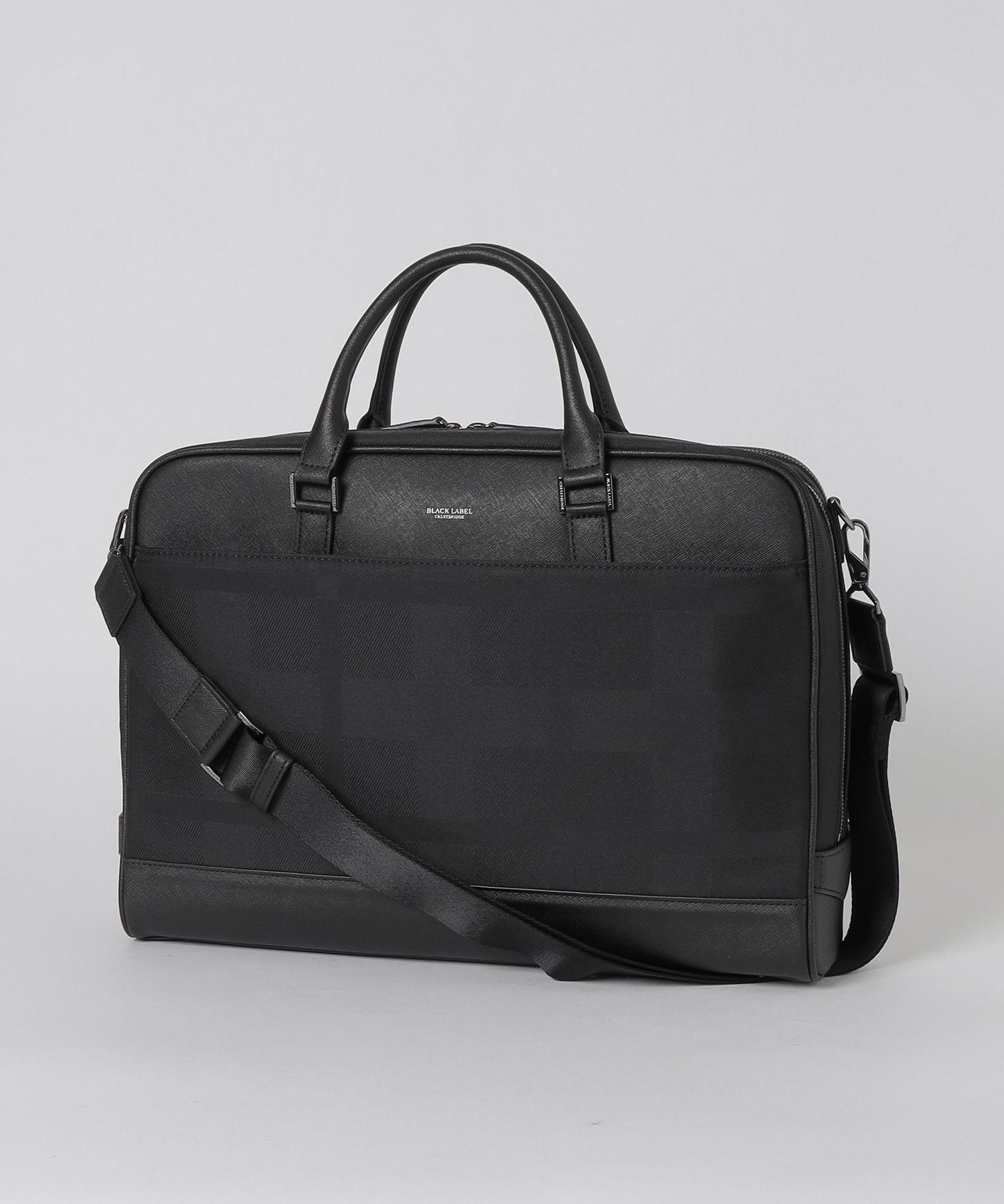 BLUE LABEL ビジネスバッグ 黒 BLUE LABEL / BLACK LABEL CRESTBRIDGE｜シャドークレスト