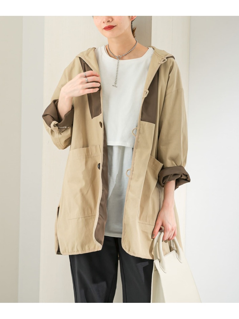 SALE／64%OFF】KBF 【WEB限定】リバーシブルフードコート ケービーエフ 