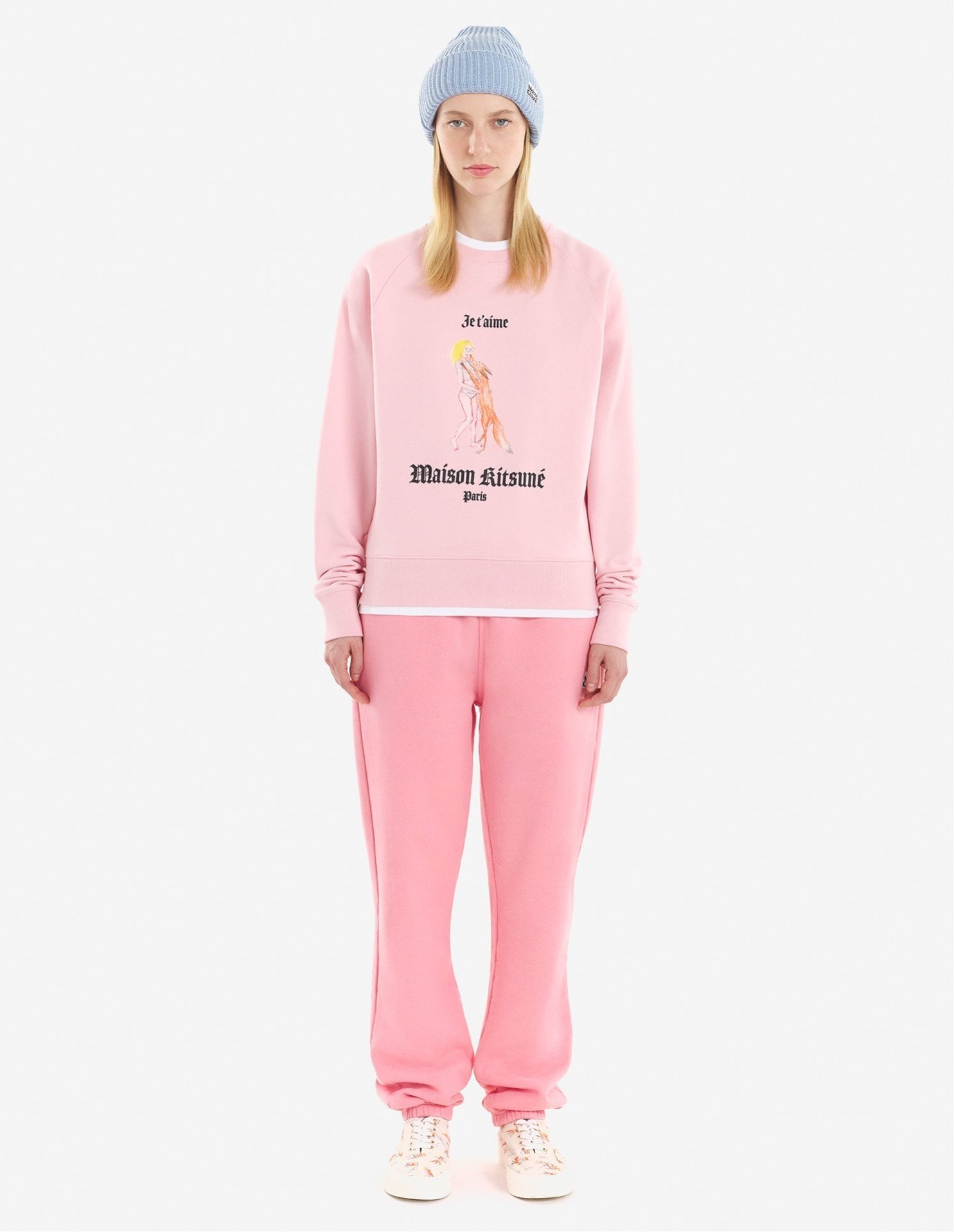 SALE／35%OFF】MAISON KITSUNE OLY JE T'AIME ADJUSTED SWEATSHIRT