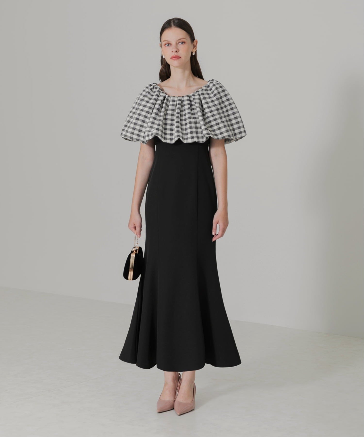 SALE／20%OFF】Leja LEJA/2WAYオフショルダーワッフル生地マーメイド 
