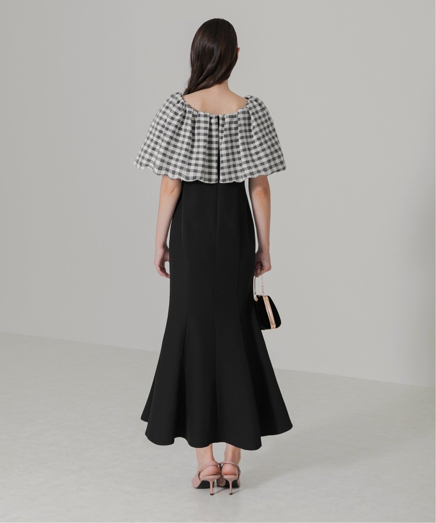 SALE／10%OFF】Leja LEJA/2WAYオフショルダーワッフル生地マーメイド