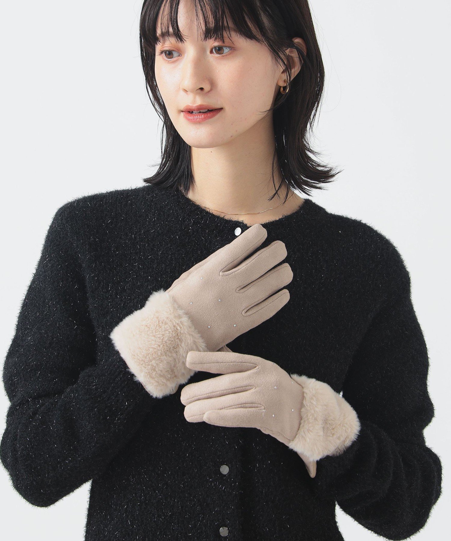 楽天市場】ジルバイジルスチュアート フェイクスエードフェイクファー