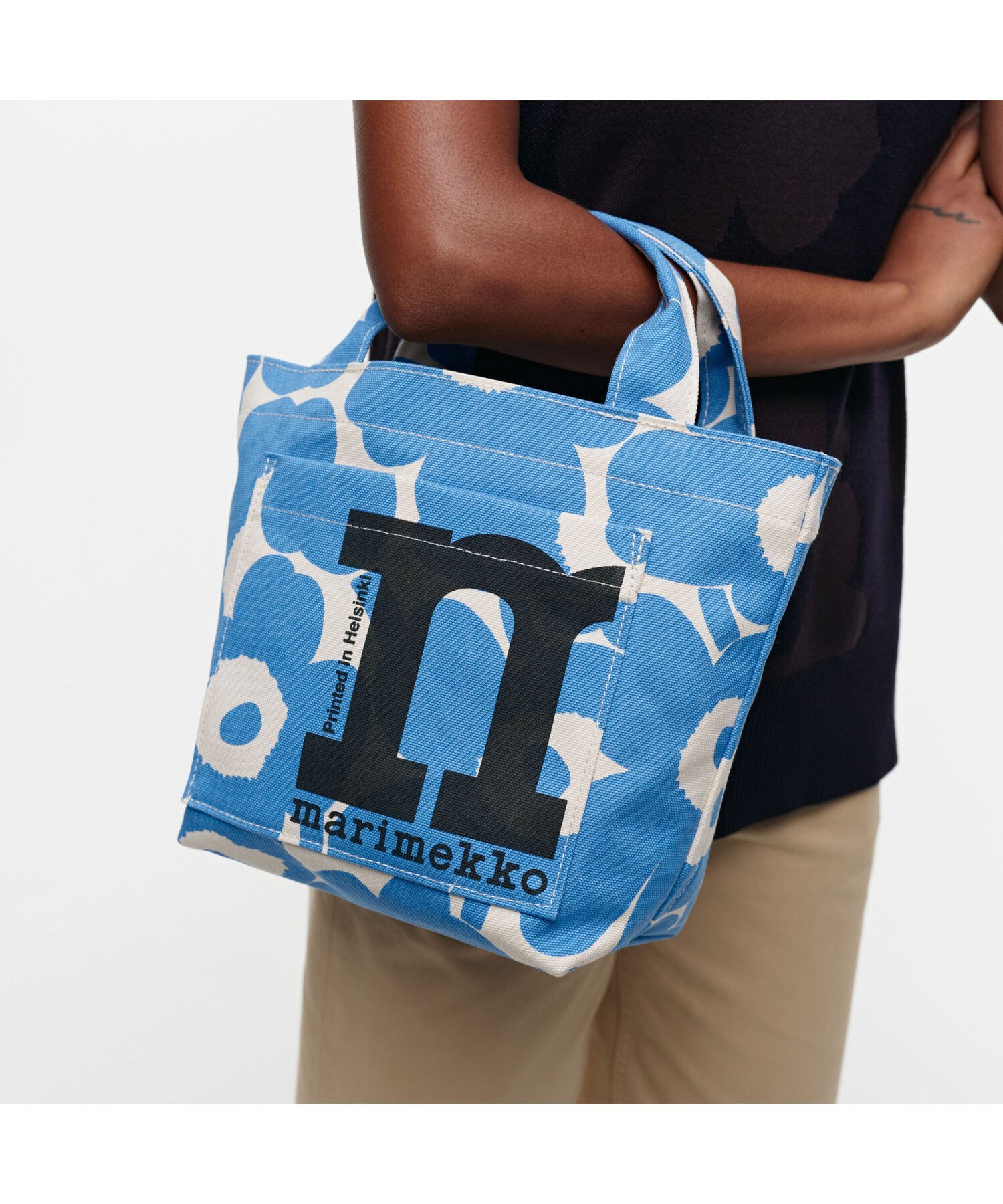 SALE／50%OFF】Marimekko Mono Mini Tote Unikko トートバッグ