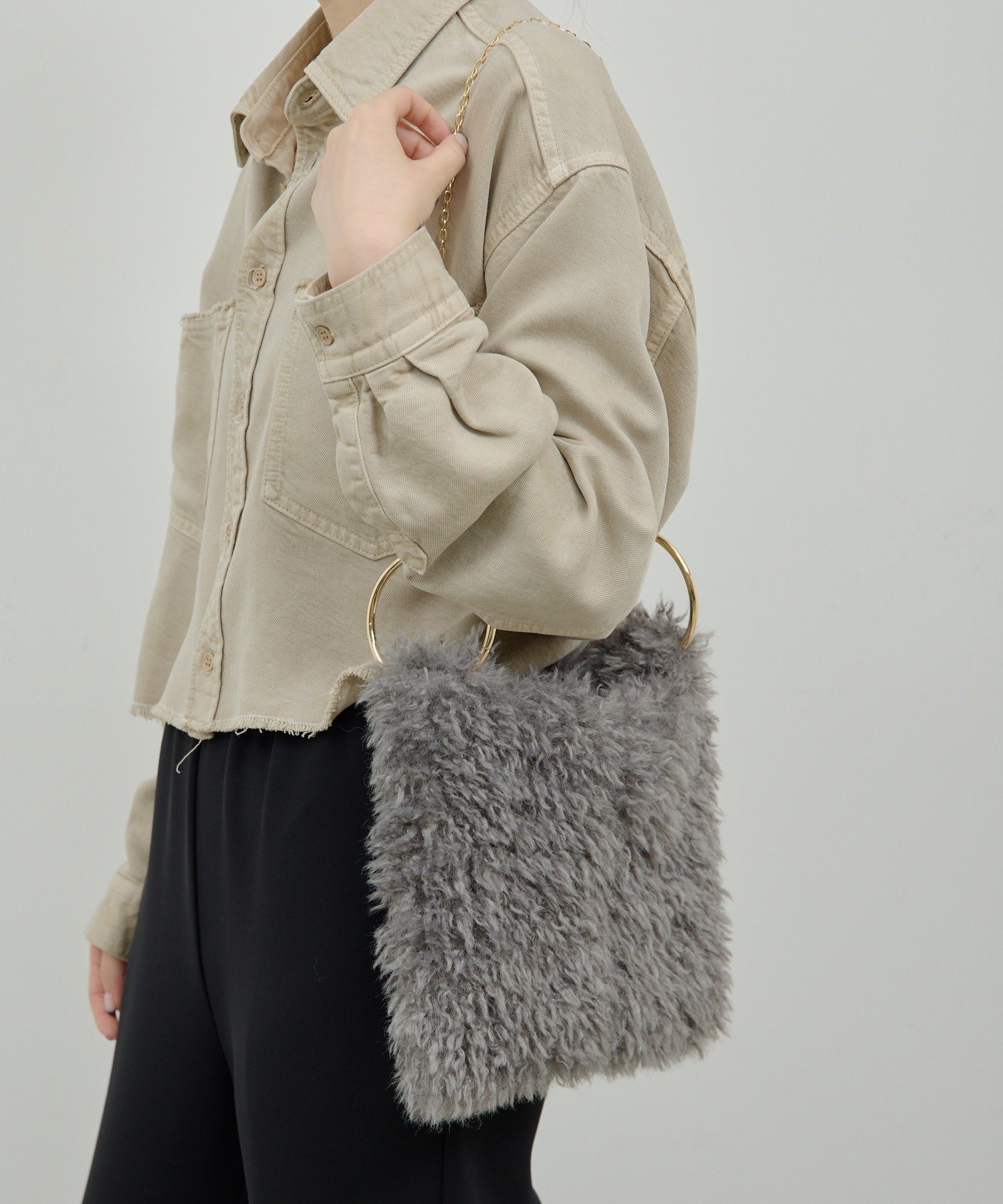SALE／40%OFF】GALLARDAGALANTE 【2.718】エコファーリングバッグ ガ 