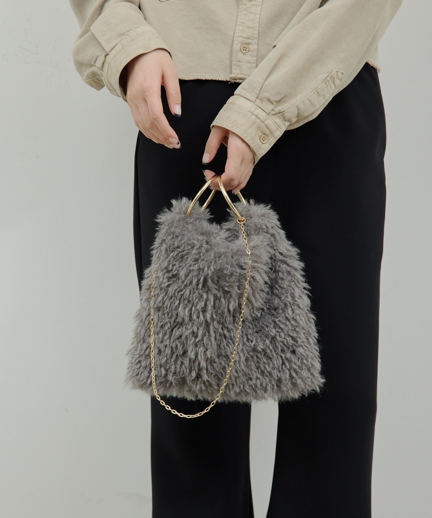 SALE／40%OFF】GALLARDAGALANTE 【2.718】エコファーリングバッグ ガ 