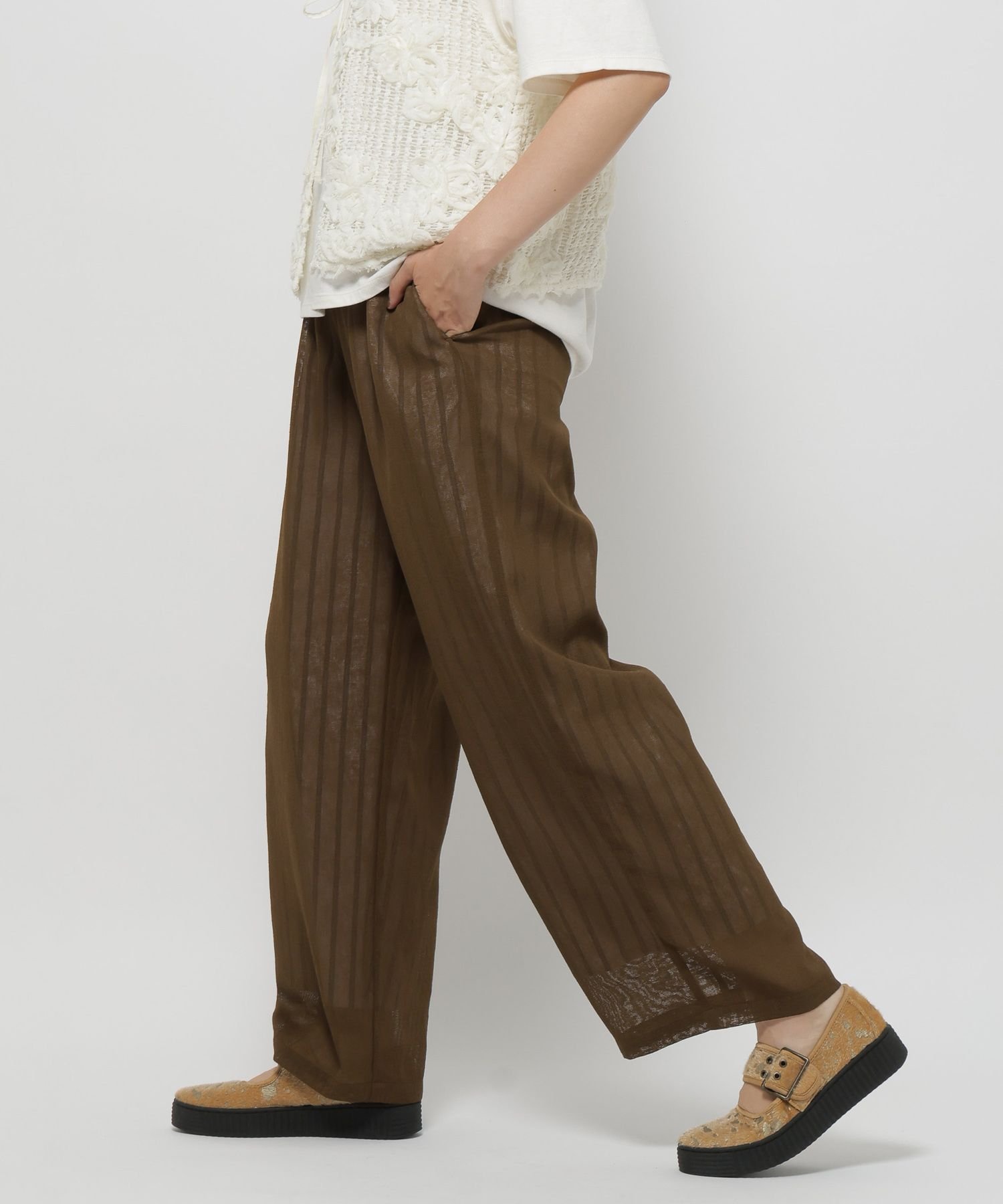 楽天市場】【SALE／70%OFF】レザーライクカーゴパンツ niko and