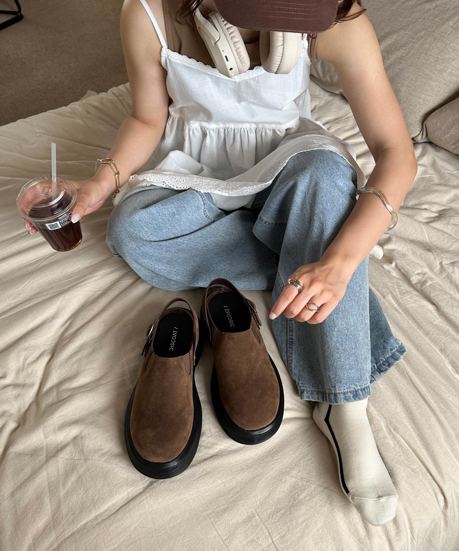 Discoat 【S~XLサイズ】クロッグサボシューズ ディスコート シューズ