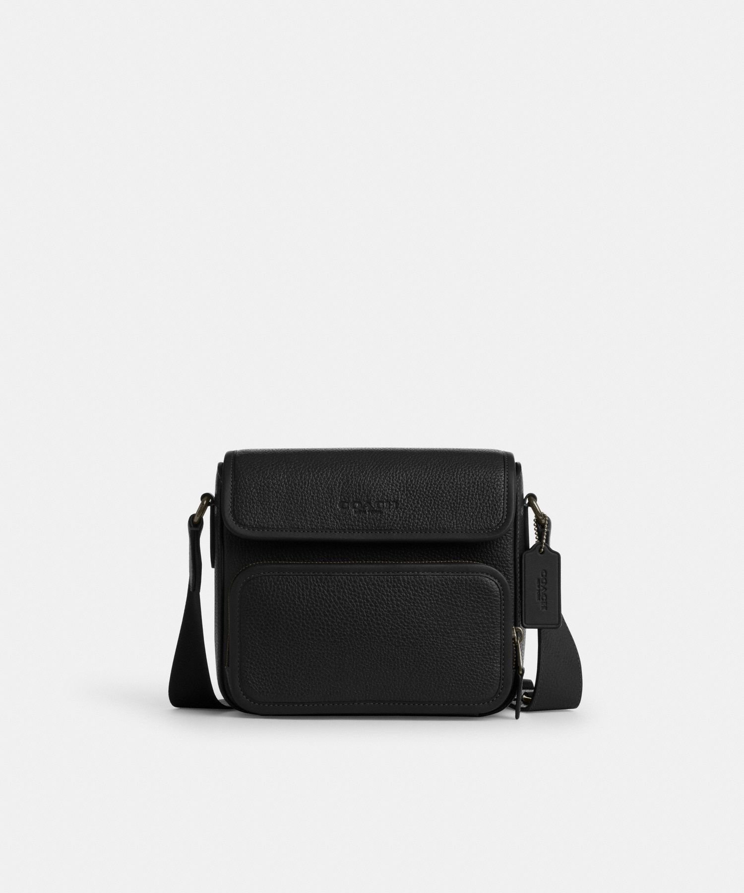 【新品】コーチ　サリバンフラップクロスボディブロックドシグネチャー キャンバス COACH OUTLET｜【公式】サリバン フラップ クロスボディ バッグ