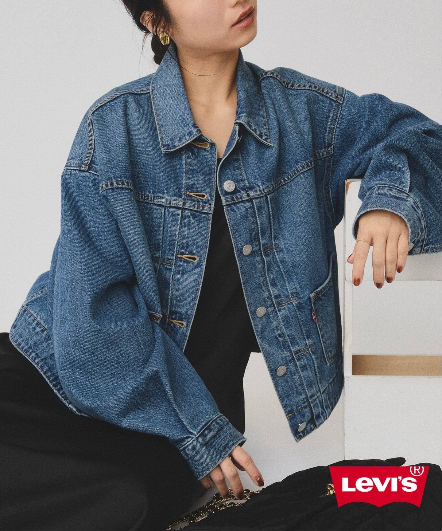 楽天市場】LE DENIM BIG TRUCKERジャケット SLOBE IENA スローブ