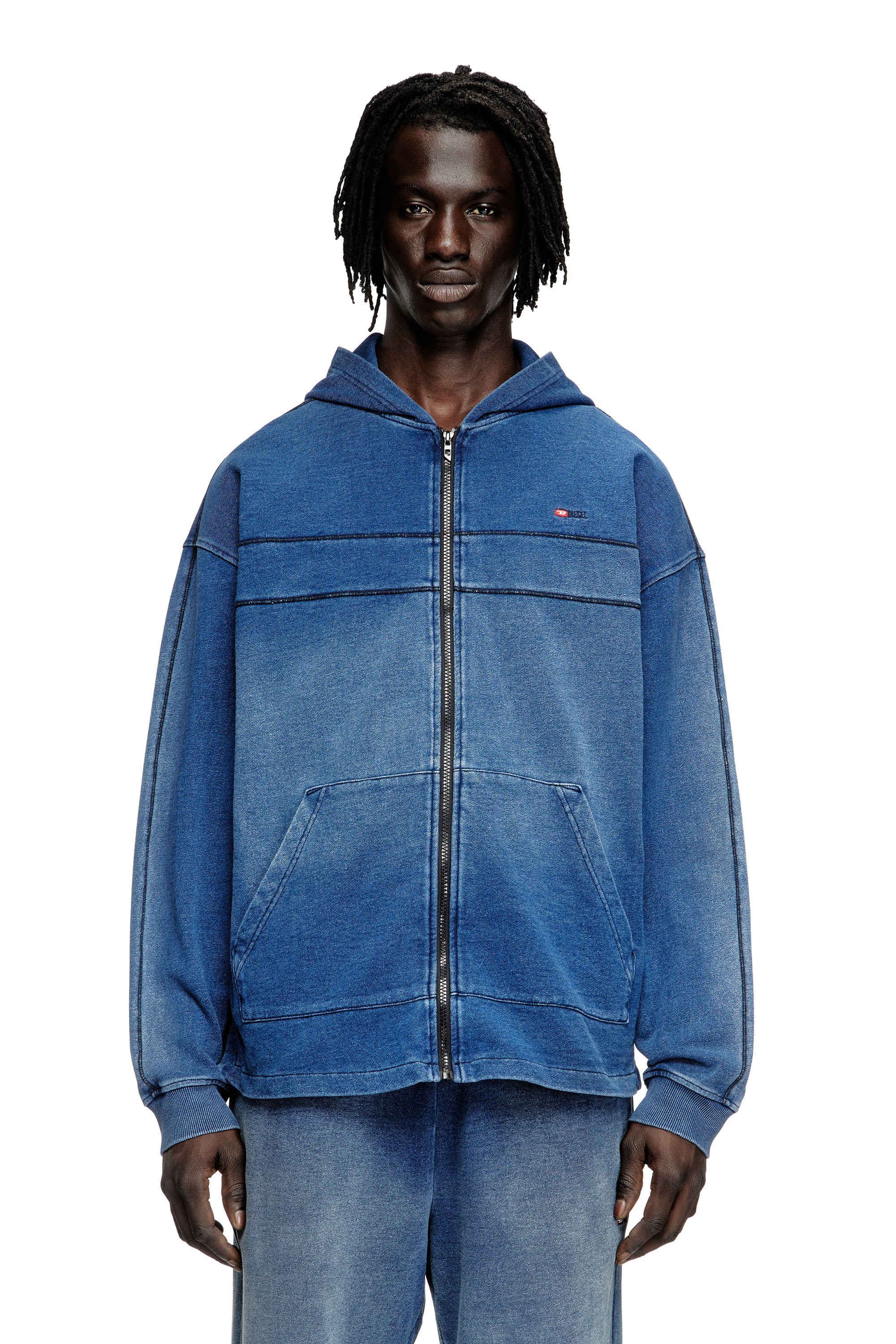 DIESEL s-loxty-zip フード ウェルトポケット ジップ DIESEL s-loxty-zip フード ウェルトポケット ジップ