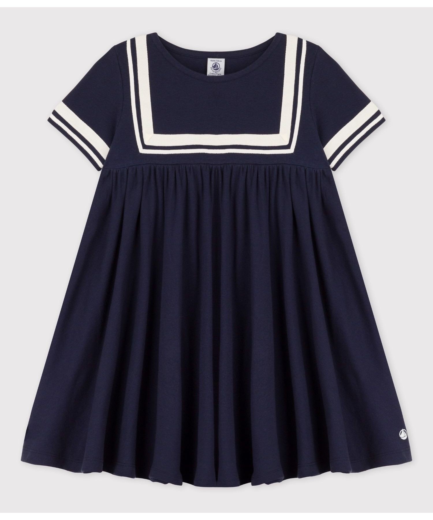 楽天市場】【SALE／20%OFF】セーラーカラー半袖ワンピース PETIT