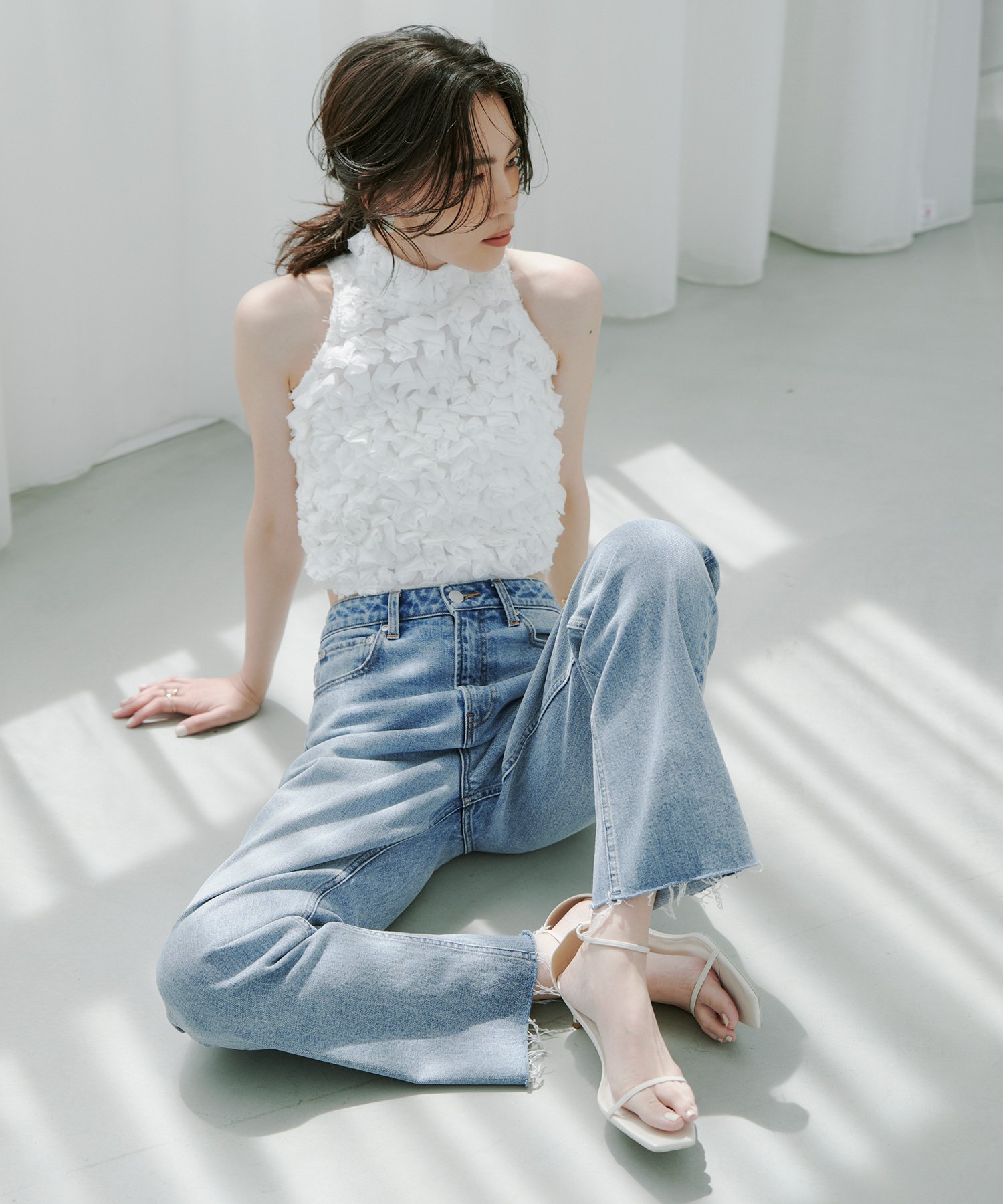SALE／30%OFF】anuans パティキュラーブラウス アニュアンス トップス 