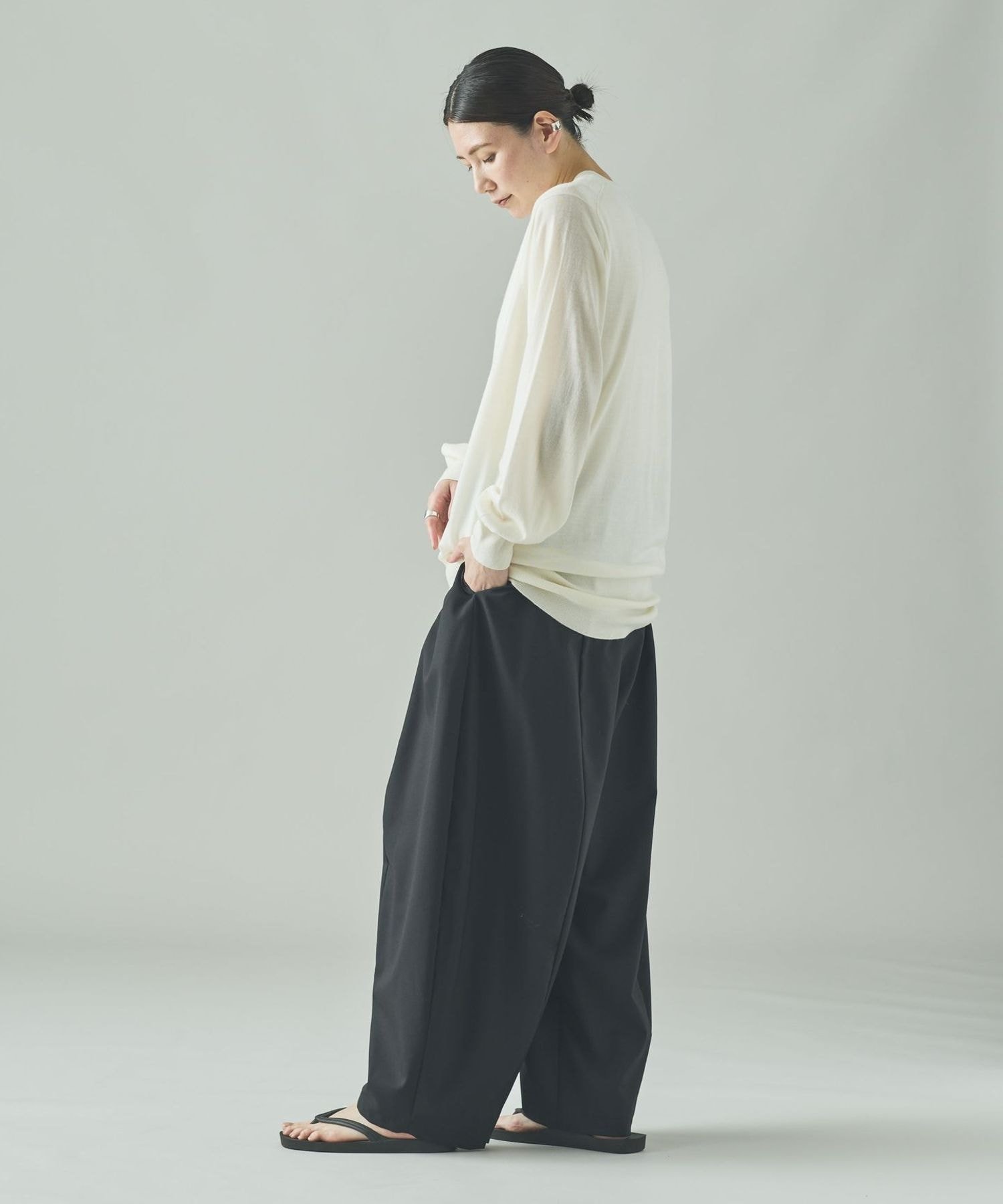 Curensologyカレンソロジー ウールドロストパンツ Curensology ウールトロドロストパンツ カレンソロジー パンツ その他