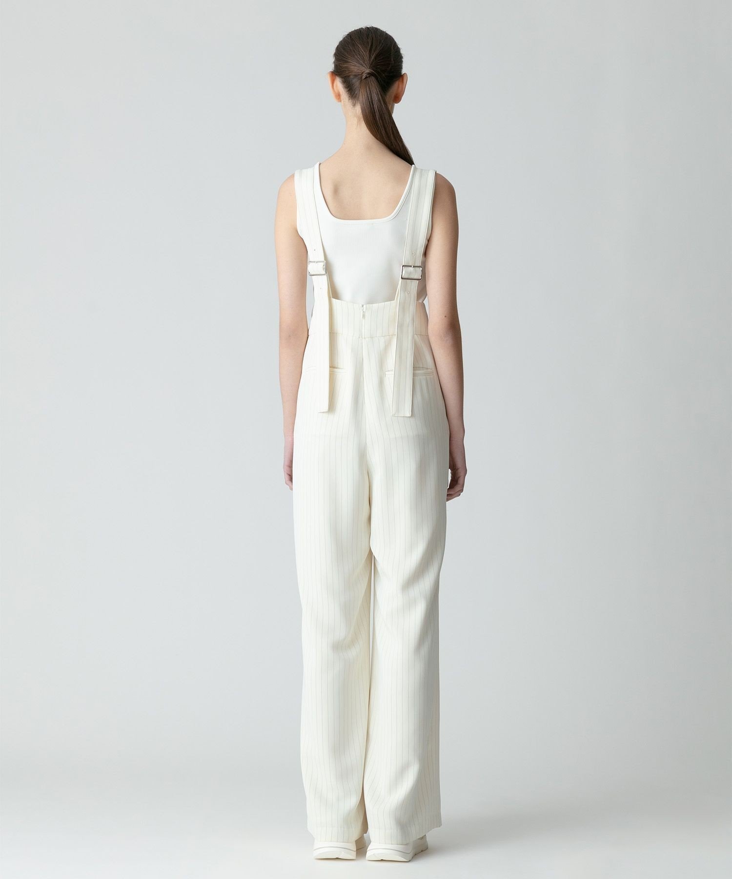 SALE／50%OFF】allureville 《ドラマ着用》ピンストライプサロペット 