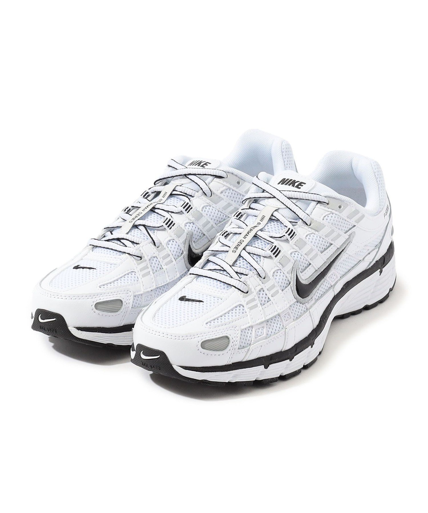 ナイキ P-6000 サイズ24 (US 6) CD6404-101 Nike P-6000 Shoes Sneakers Sail/Wolf Gray/Metallic Silver CD6404