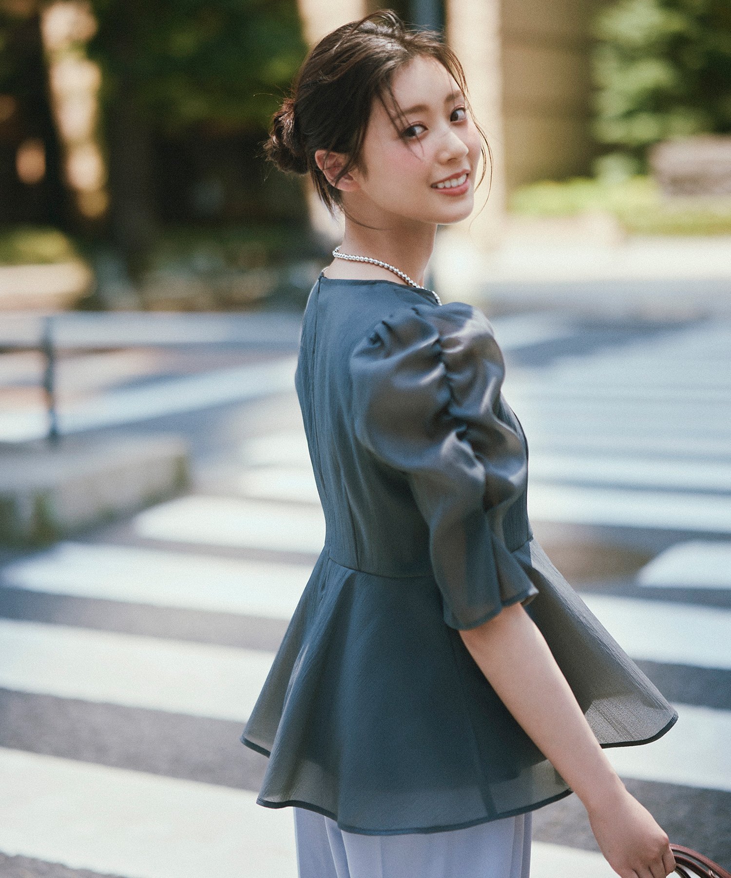 NATURAL BEAUTY BASIC シアーレースボリュームキャミ シアーレースボリュームキャミ | NATURAL BEAUTY BASIC