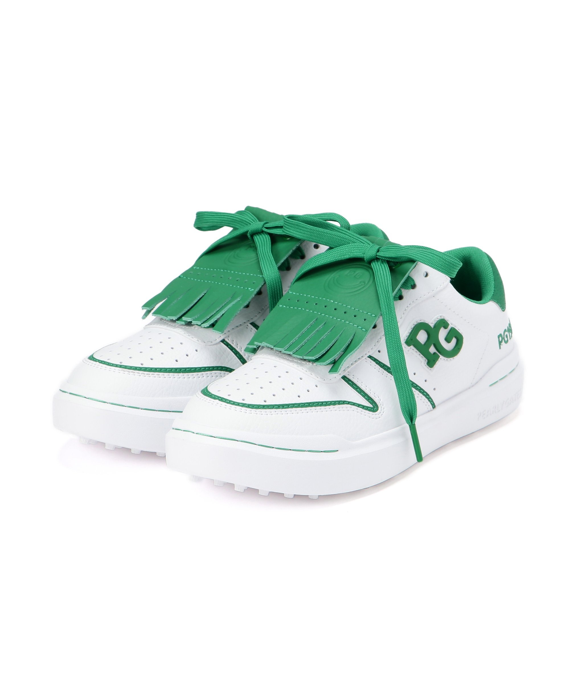 パーリーゲイツ　キルトタンローカット ゴルフシューズ　牛革レザ パーリーゲイツ キルトタンローカット ゴルフシューズ 牛革レザー