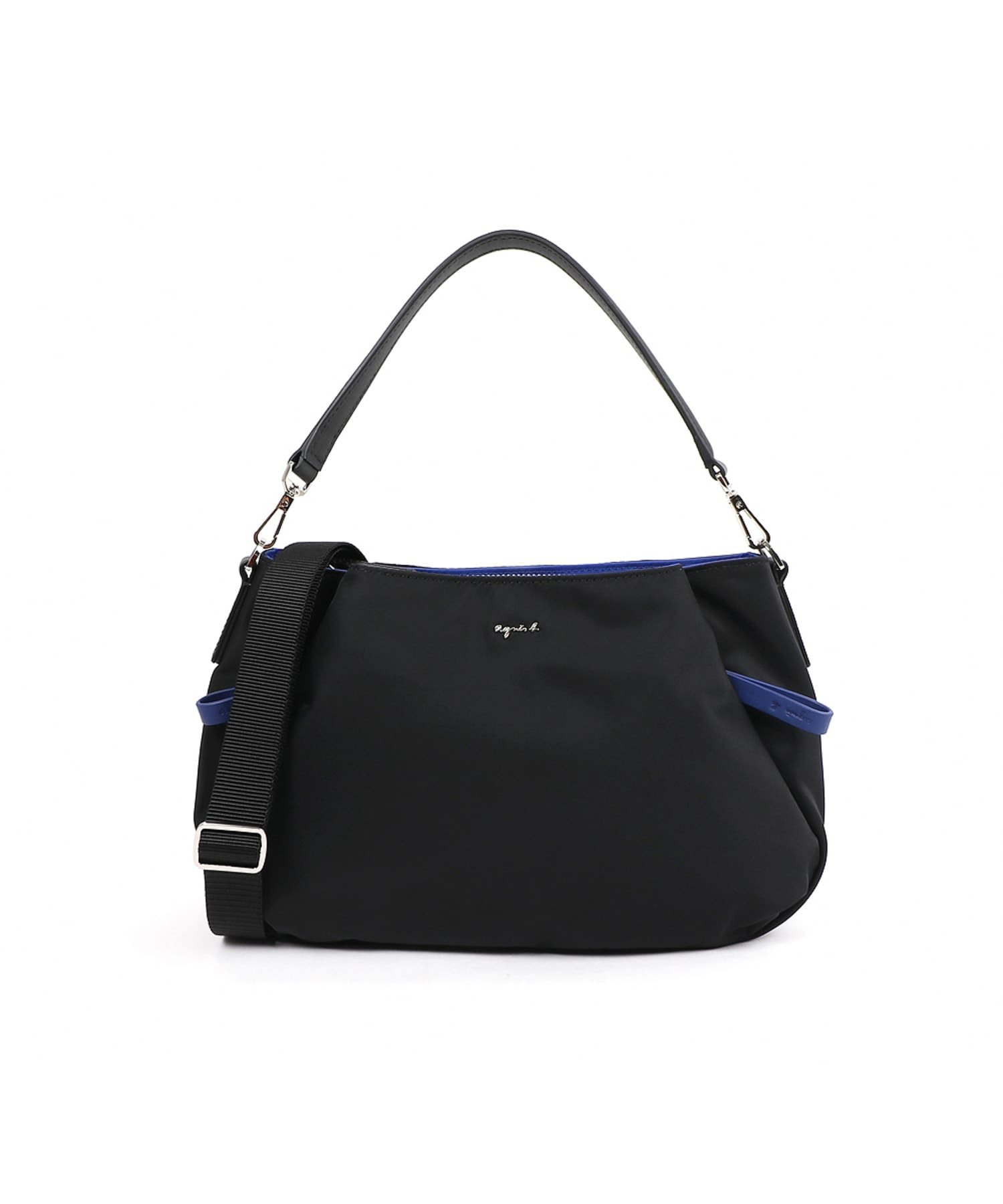 美品 アニエスベー・2way・カゴバッグ・A4・肩掛け agnes.b agnes b. ショルダーバッグ バッグ 2wayミニショルダーバッグ