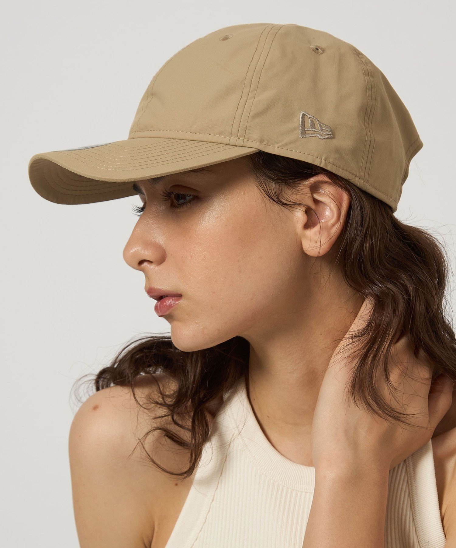 SHIP別注♡NEW ERA ピンズ付キャップ ベージュ♡新品タグ付き 一部追加予約》【SHIPS別注】NEW ERA:ピンズ付 キャップ