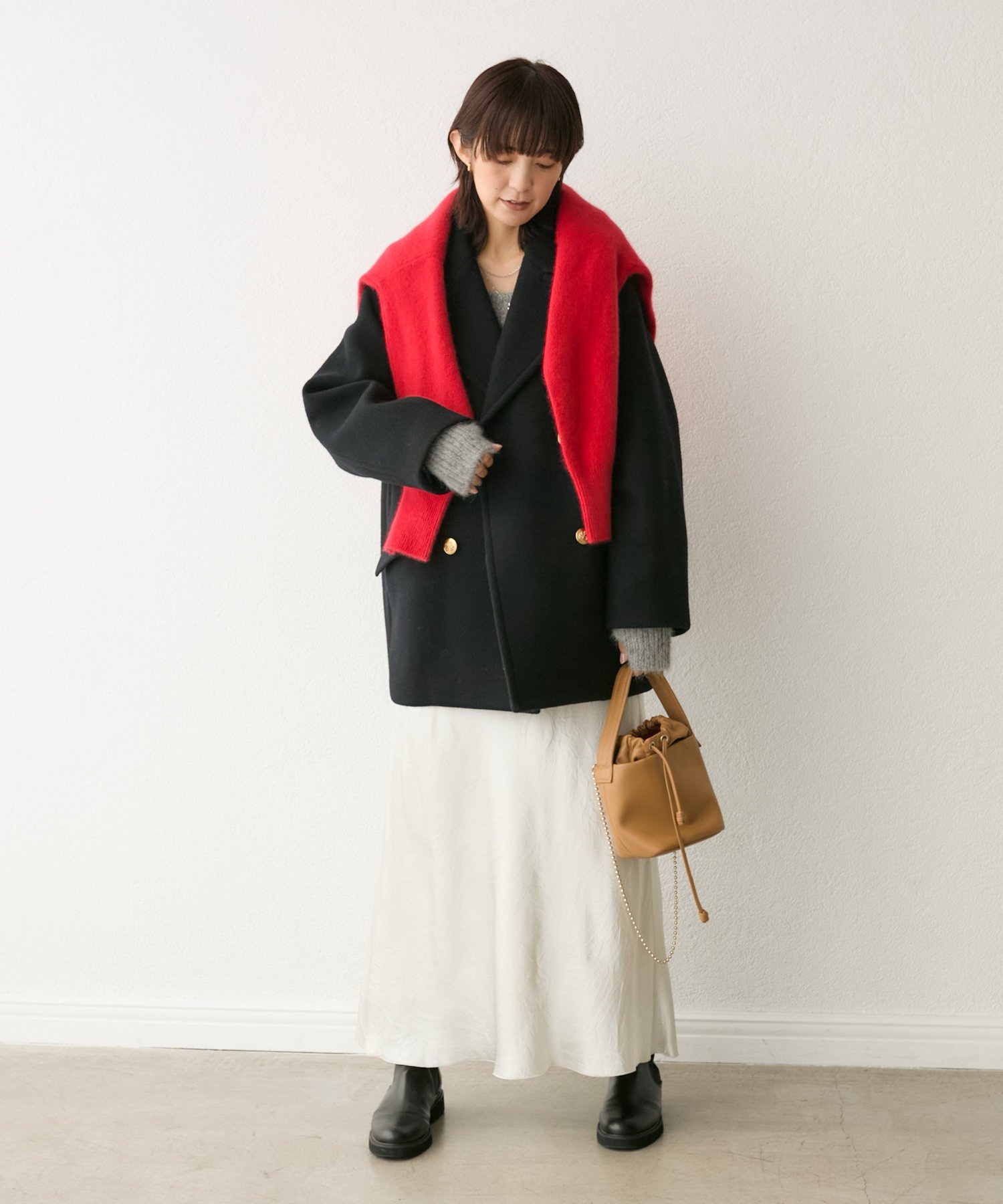 RIVE DROITE 【2サイズ展開】ラグランPコート リヴドロワ ジャケット