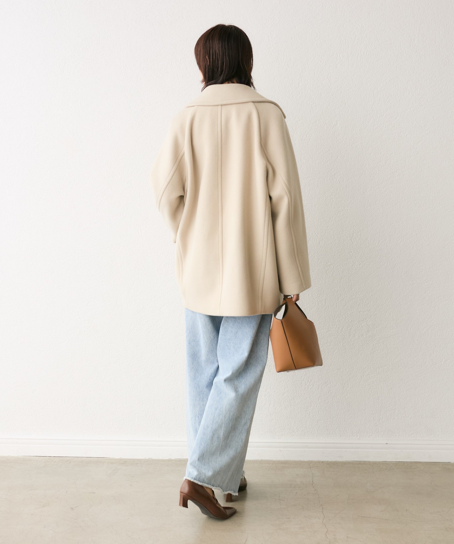 RIVE DROITE 【2サイズ展開】ラグランPコート リヴドロワ ジャケット