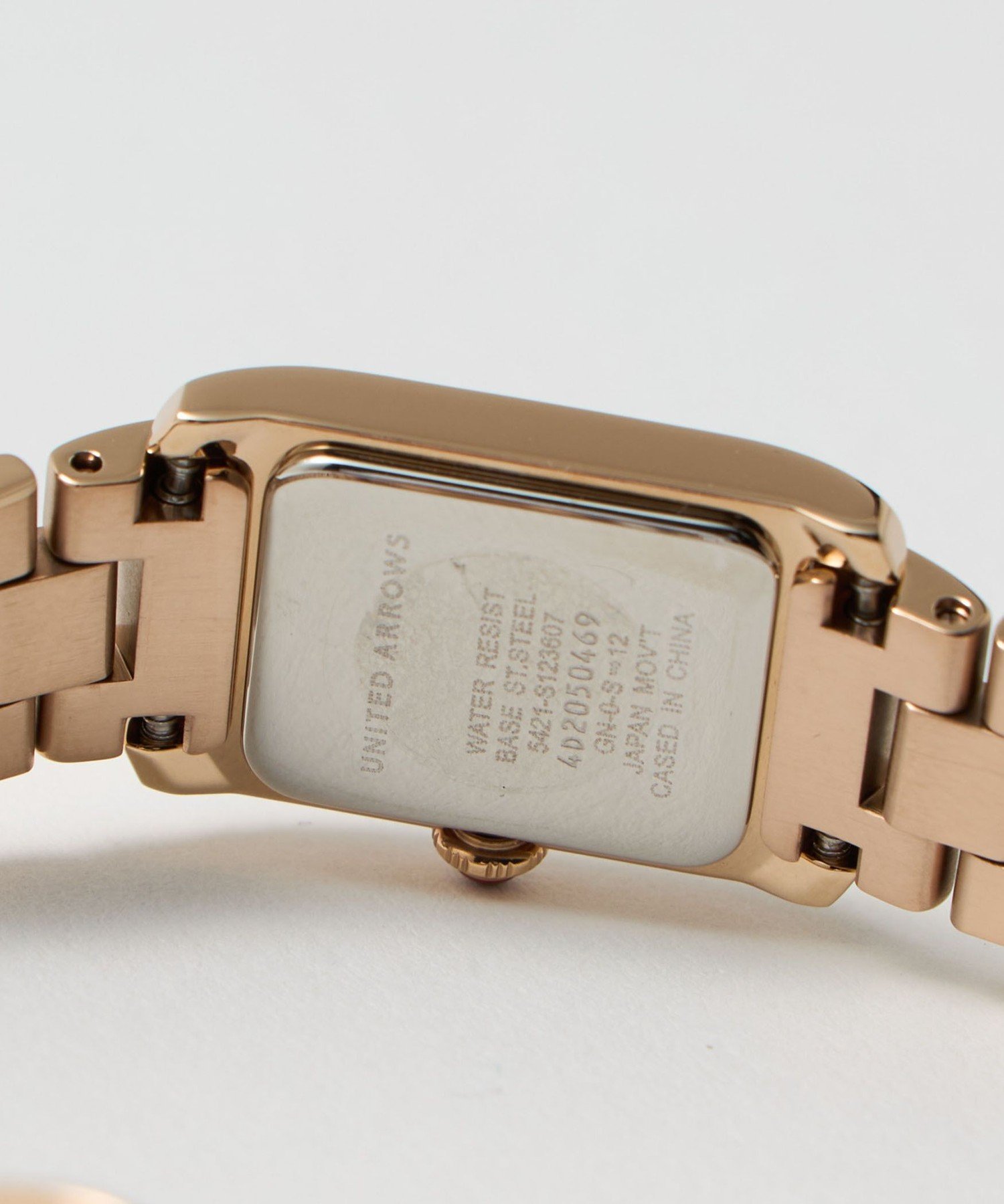 ユナイテッドアローズ UAB スクエア メタル 腕時計 UNITED ARROWS UAB スクエア メタル 腕時計 - ファッション通販