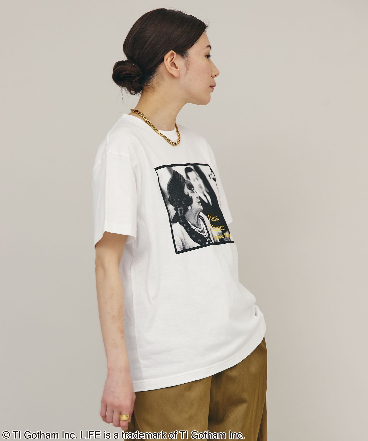 Curensology 【LIFE PICTURE COLLECTION】別注CHTシャツ(ヨコ) カレン  