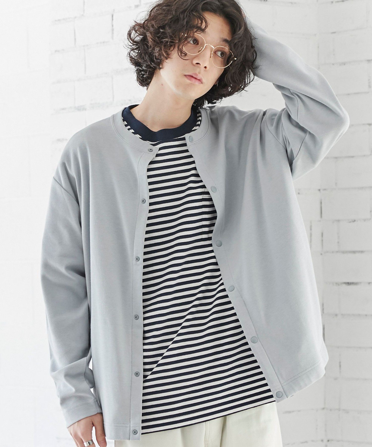 ご予約品】 クラネCLANE 今期発売HUGE SHIRT シャツ/ブラウス(七分