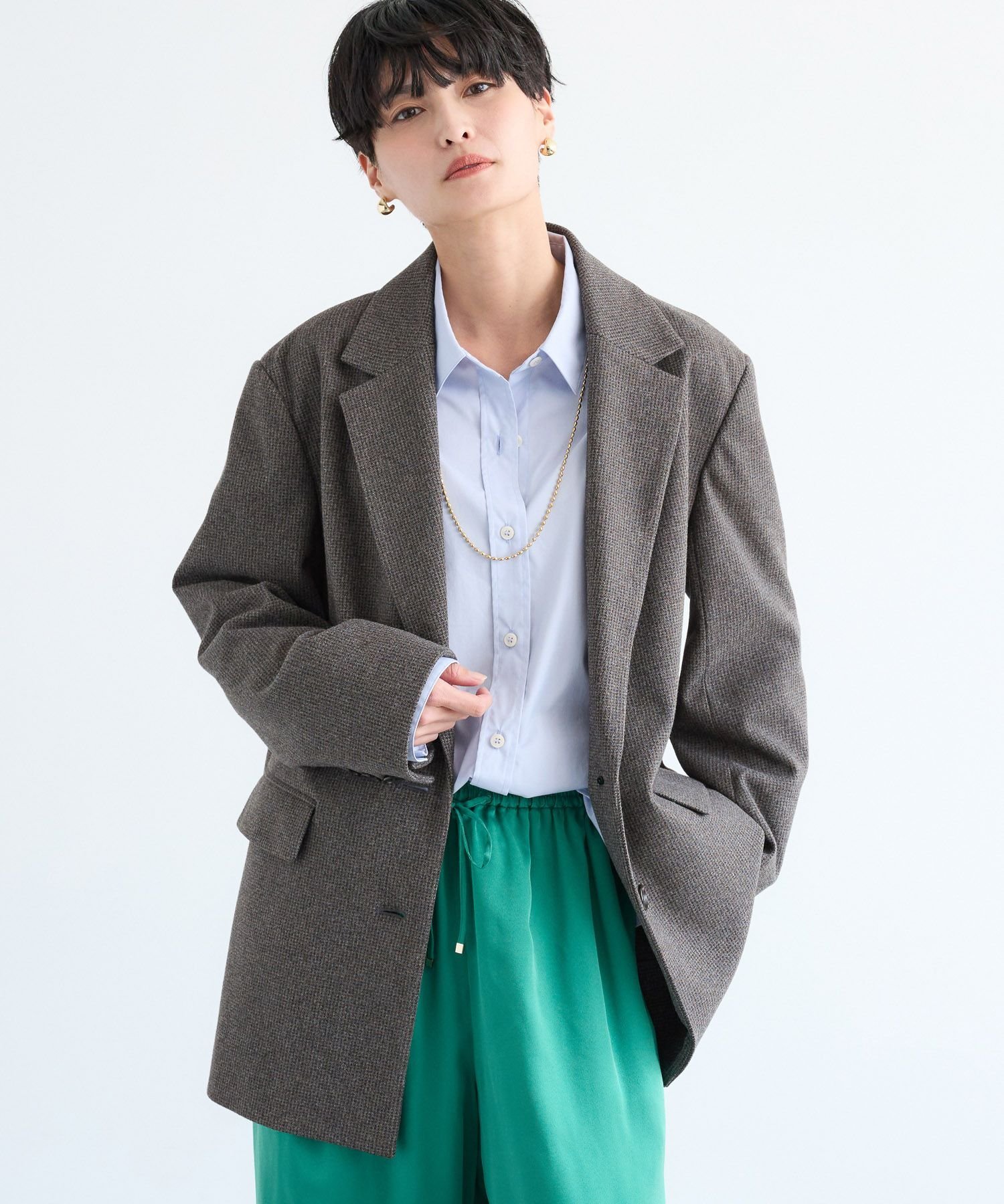 楽天市場】【SALE／40%OFF】ゴールドボタンジャケット