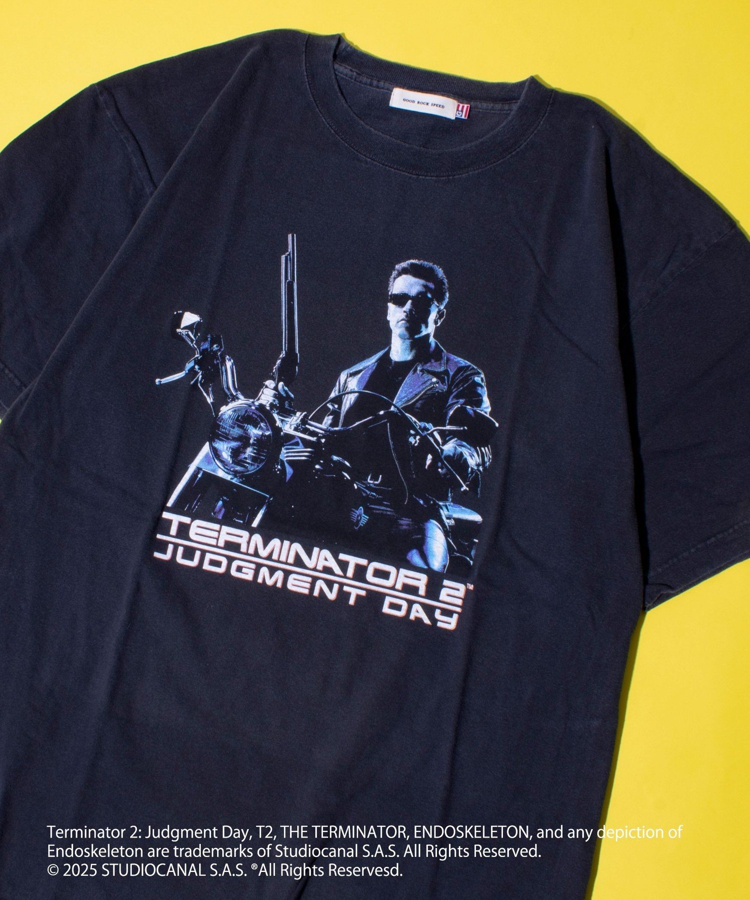 GLOSTER 【GOOD ROCK SPEED】ターミネーター/ The Terminator Tシャツ フレディ アンド グロスター トップス カットソー・Tシャツ ブラック ホワイト【送料無料】画像