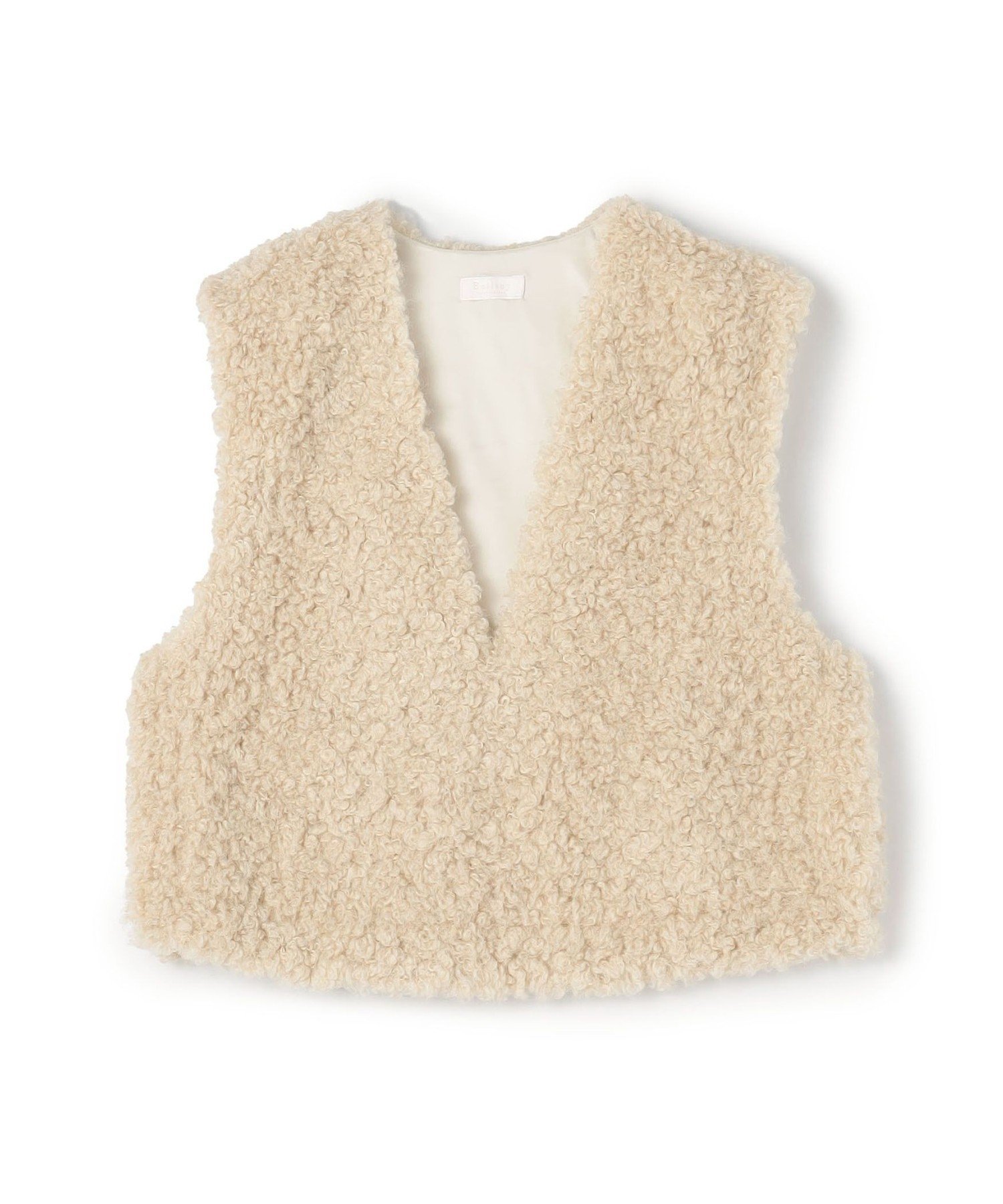 2025AW BALLSEY フェザーヤーン ペプラムベスト ボールジィ 吉祥寺店