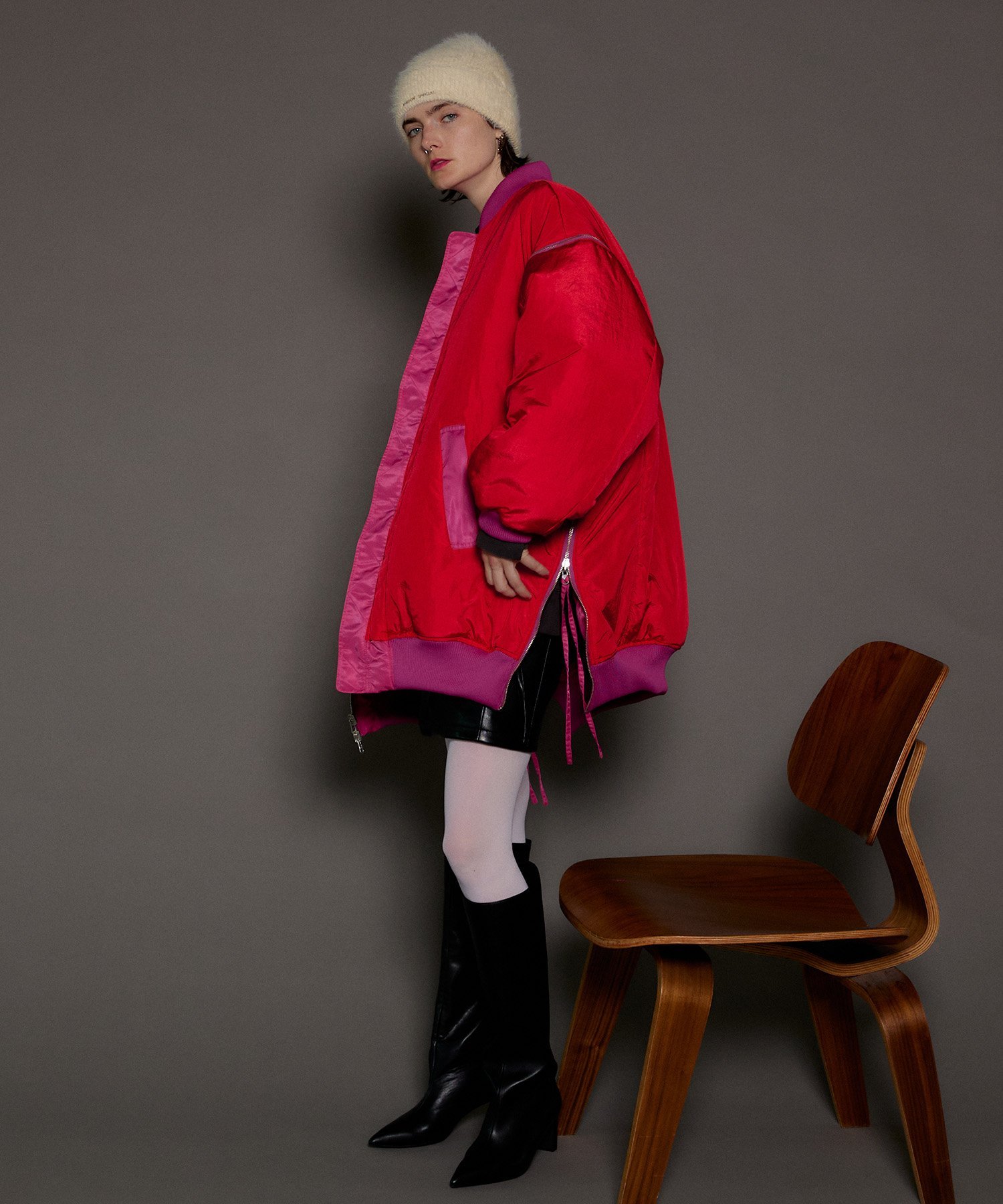 MAISON SPECIAL リバーシブルナイロンオーバーMA-1 メゾン MAISON SPECIAL リバーシブルナイロンオーバーMA-1 メゾン
