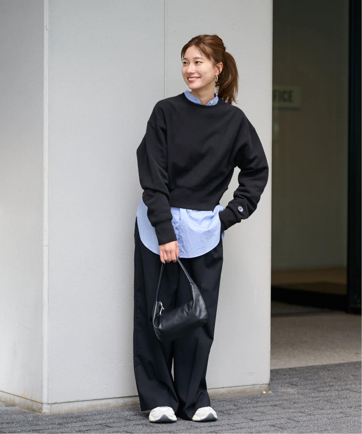 FRAMeWORK 【Champion/チャンピオン】別注クルーネックスウェット