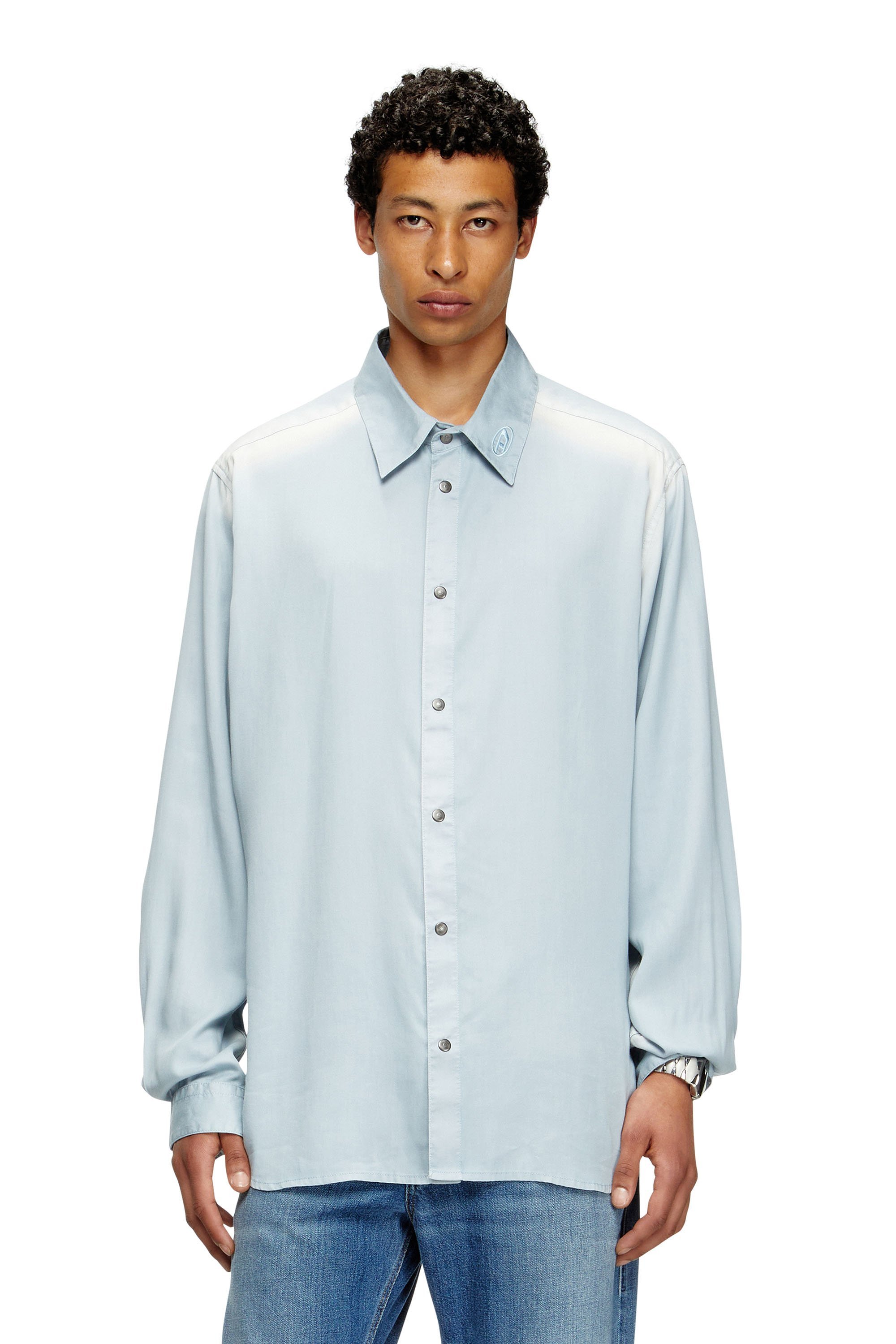 DIESEL シャツ デニム D-DEWNY-HOOD SHIRT メンズ シャツ デニム D-DEWNY-HOOD SHIRT（シャツ/ブラウス