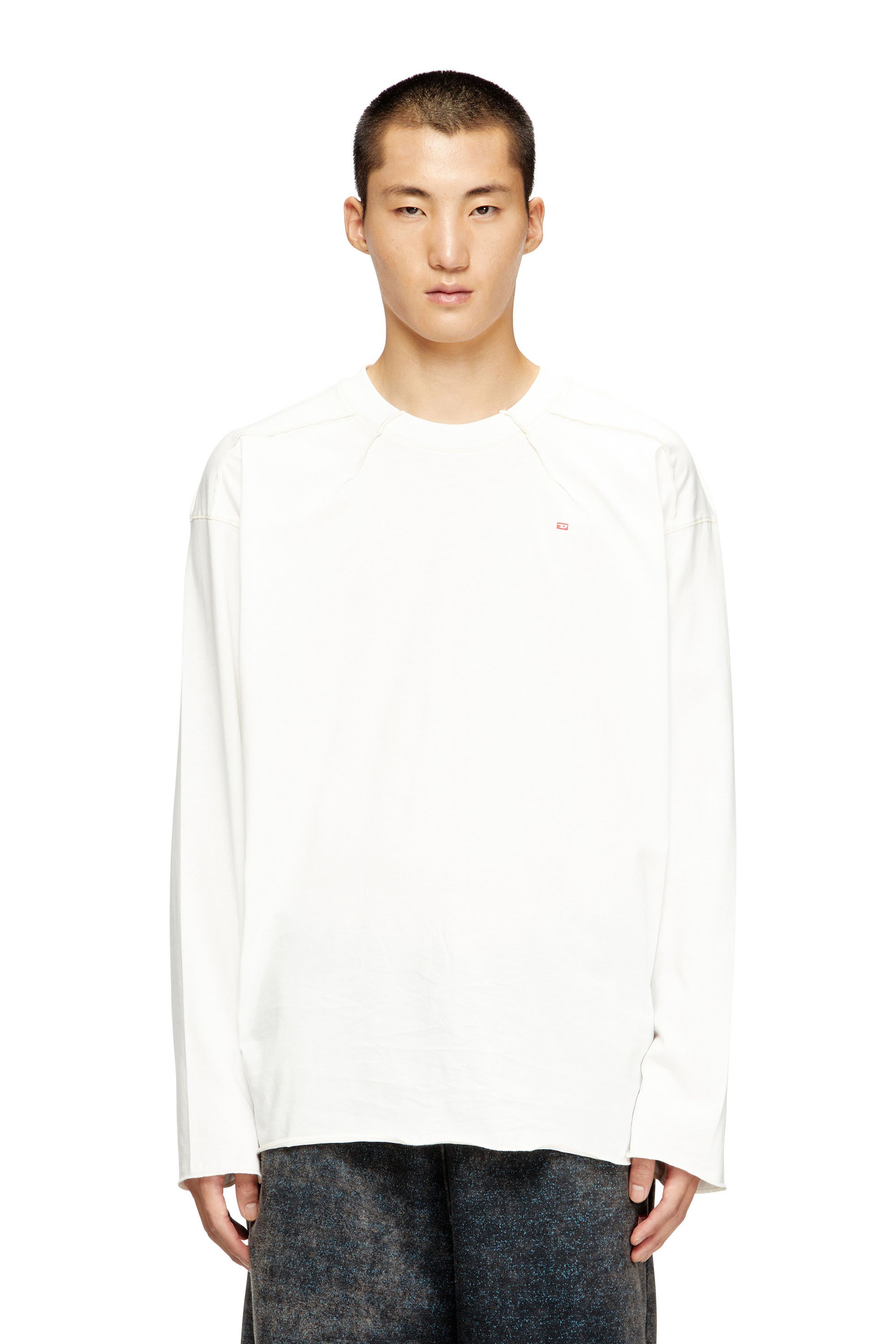 楽天市場】DIESEL メンズ 長袖Tシャツ T-CRAO-LS ディーゼル