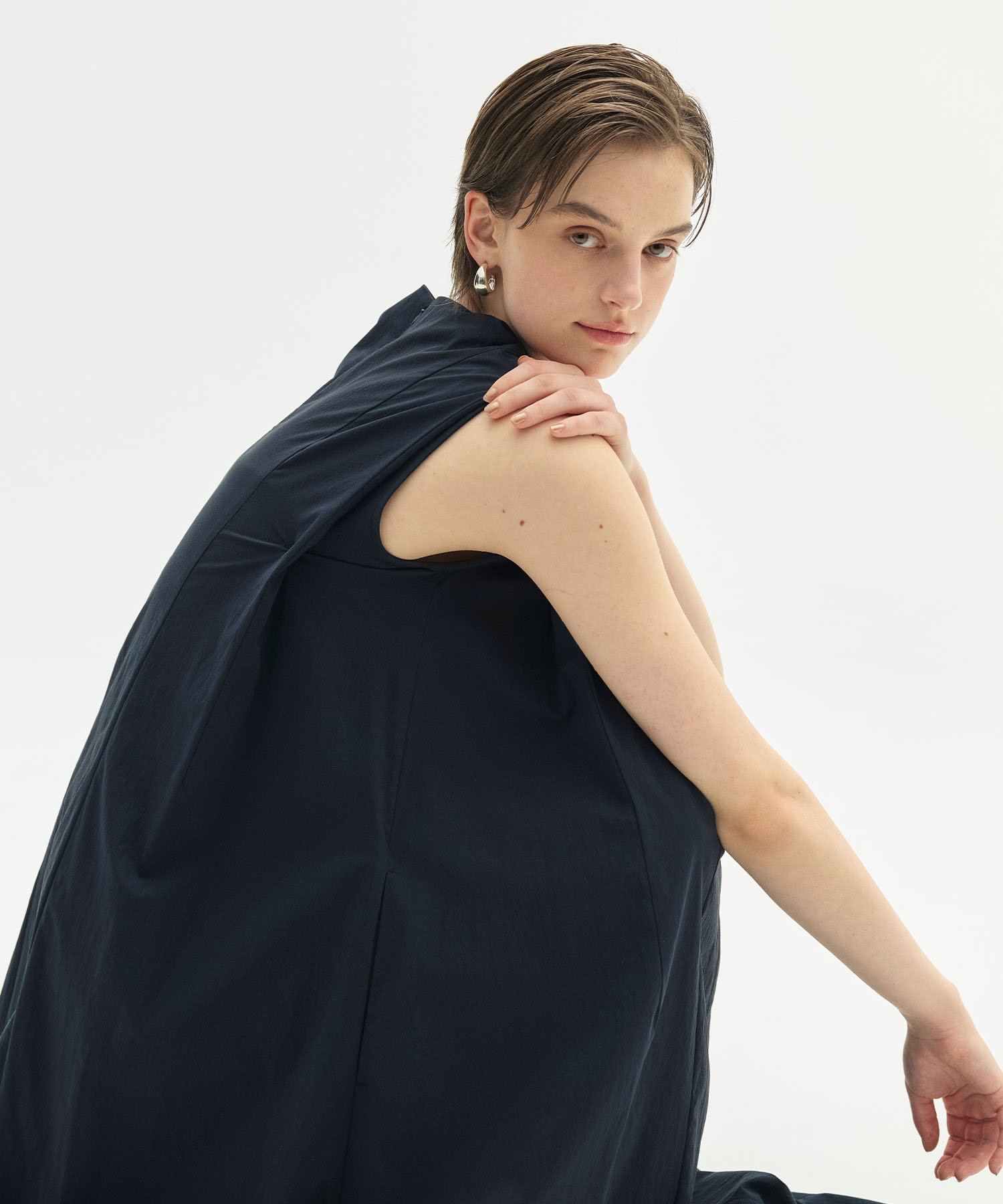SALE／50%OFF】N.O.R.C ナイロンタスランワンピース【AIRY MOTION