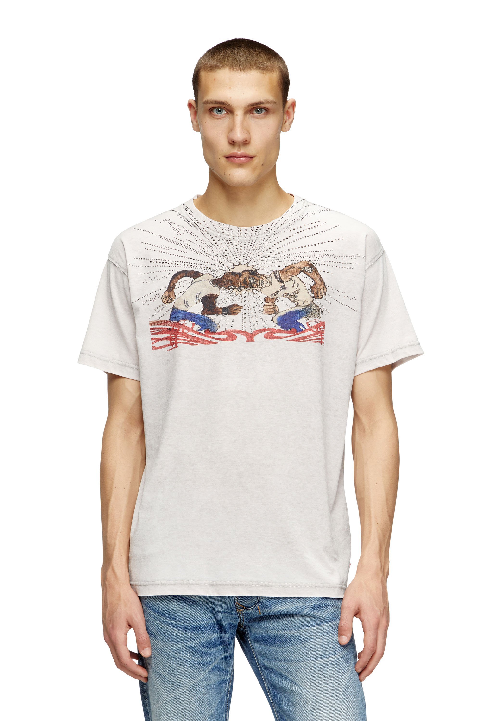 楽天市場】DIESEL メンズ Tシャツ T-BOXT-T25 ディーゼル