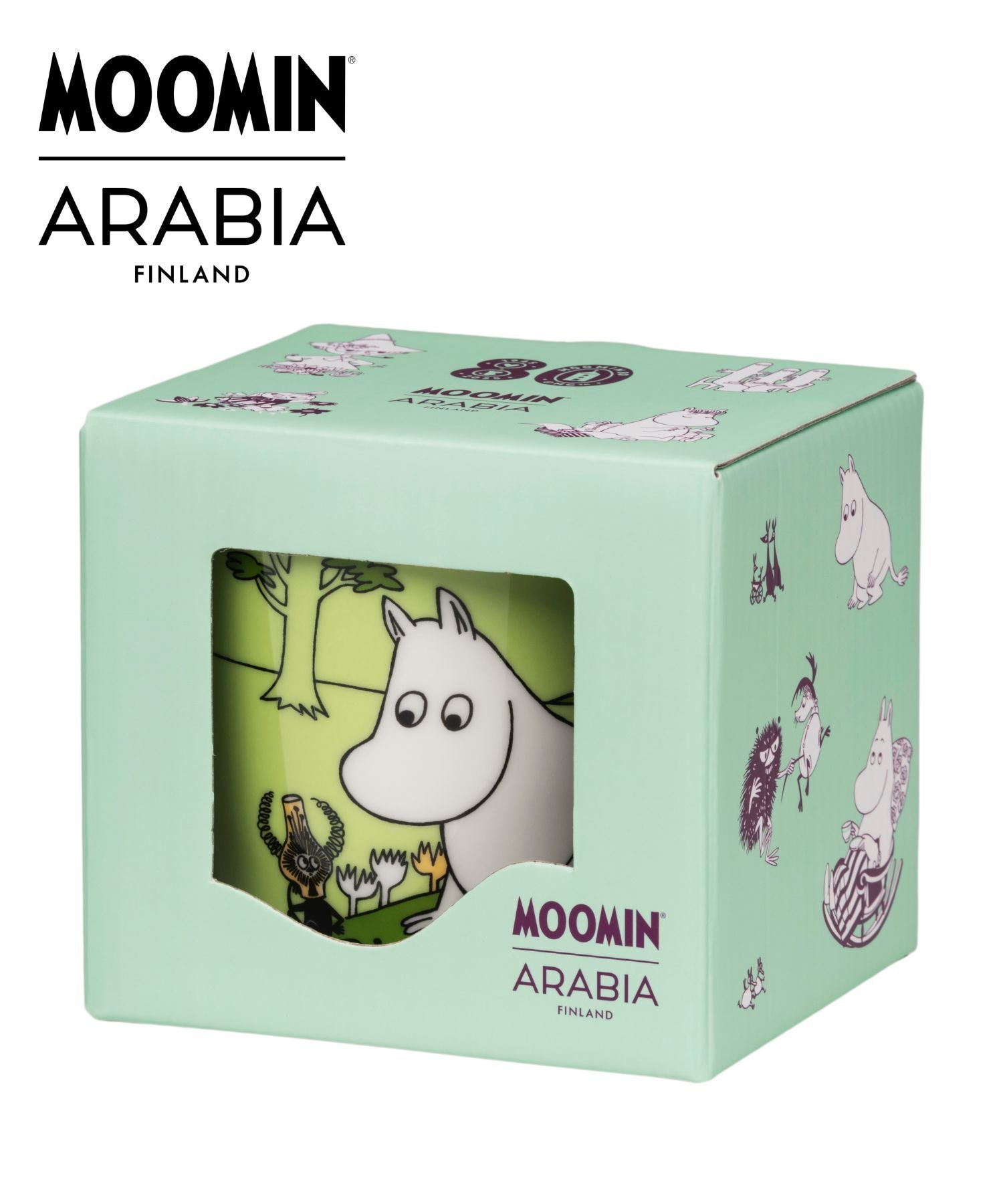 MOOMIN ARABIA [公式] ムーミンアラビア ムーミンクラシック マグカップ 80周年 0.3L ムーミンアラビア 食器・調理器具・キッチン用品 グラス・マグカップ・タンブラー画像