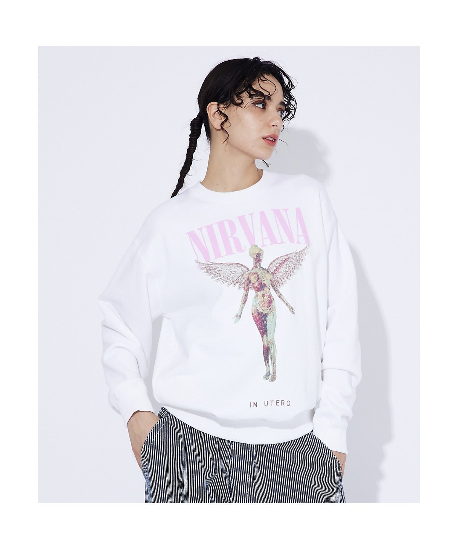 楽天市場】NIRVANA スウェット トレーナー 長袖 メンズ レディース