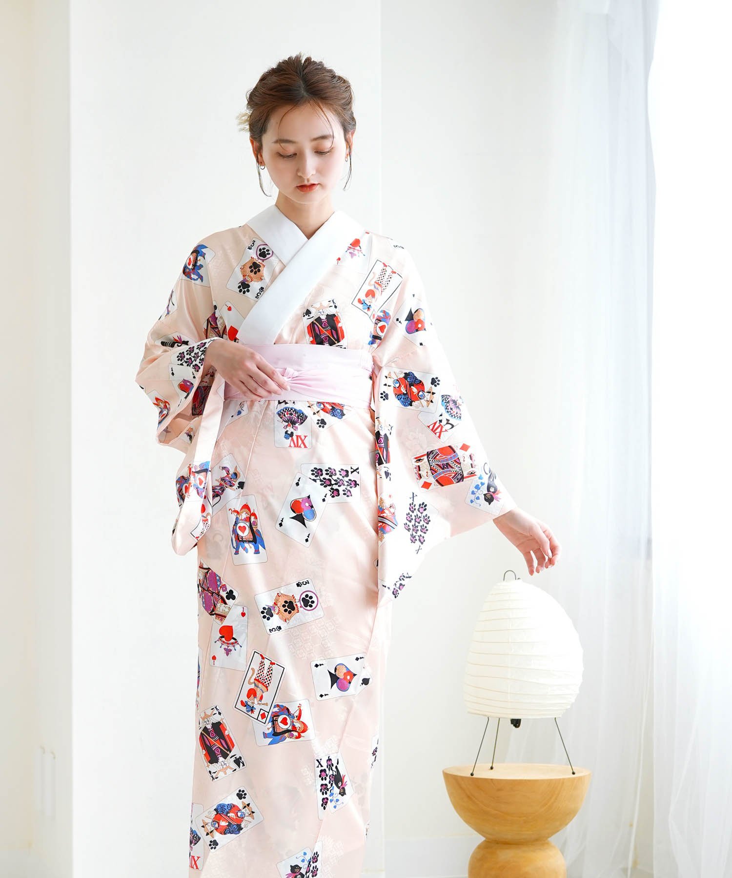 楽天市場】【20】【 半衿付き 】 友禅 長襦袢【 M / L 】 襦袢 柄 M