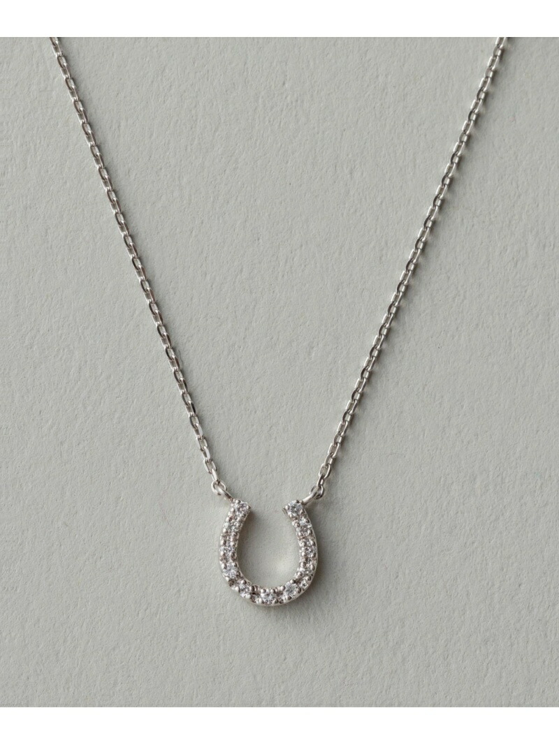 ete PT900/850 ホースシュー ダイヤモンド ネックレス 楽天市場】PT900/850 ホースシュー ダイヤモンド ネックレス ete エテ