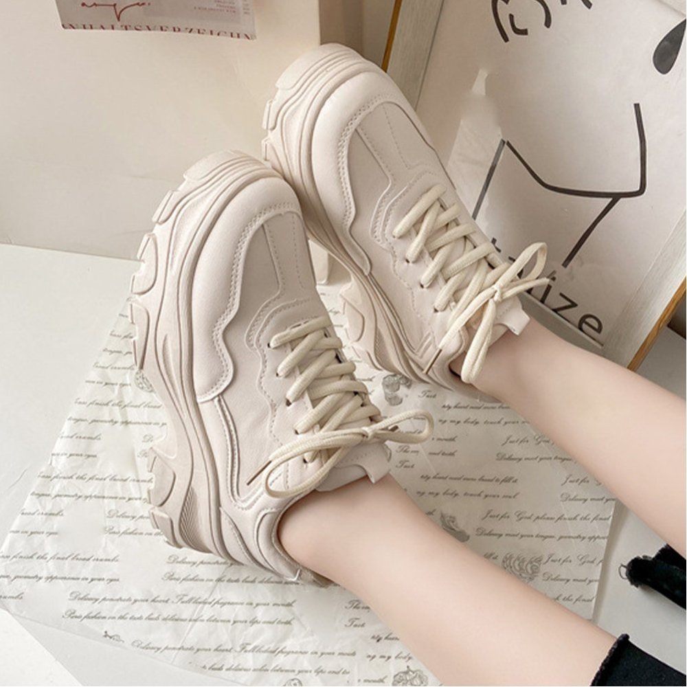 SALE／30%OFF】Aimoon 厚底スニーカー レディース ローカット