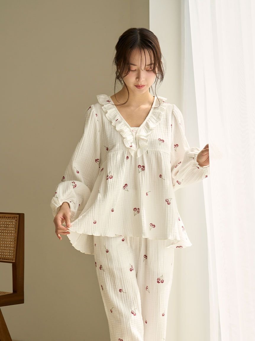 SALE／30%OFF】SNIDEL HOME トリプルガーゼフリルチュニック  