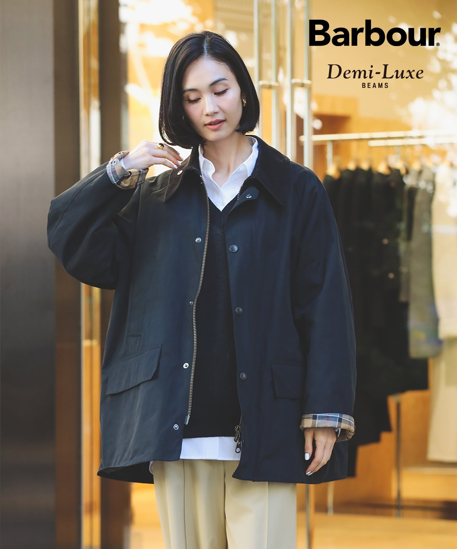 バブアー ロング ビデイル Burberry marka beams バブアー ロング ビデイル Burberry marka beams - メルカリ